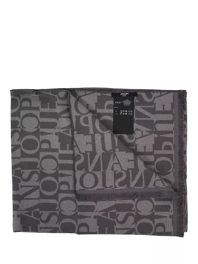 Joop ! Mens Lex Scarf - Dark Grey - One Size