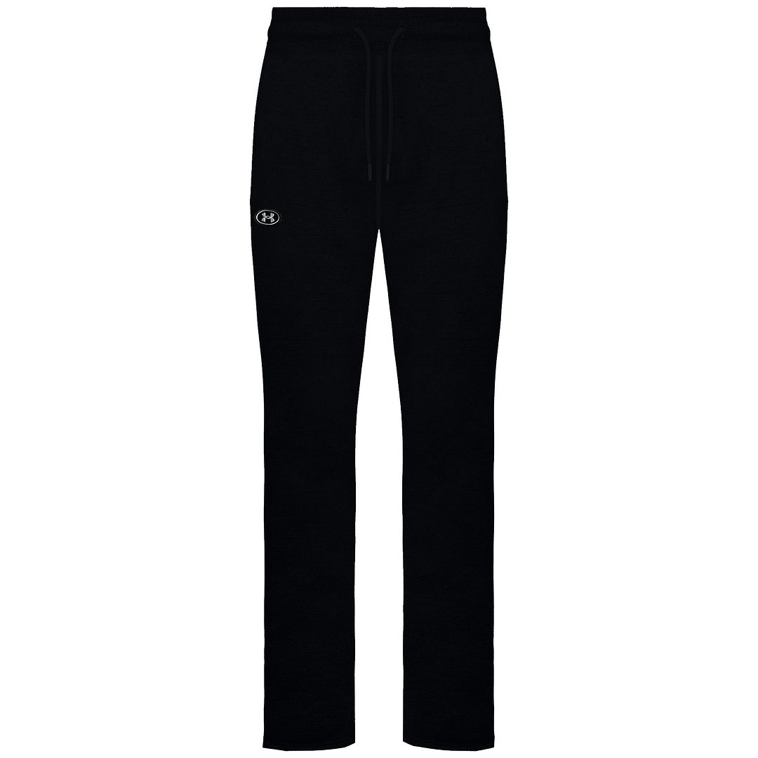 Under Armour Performance Originators Mens Black Track Pants Cotton - Size 2XL