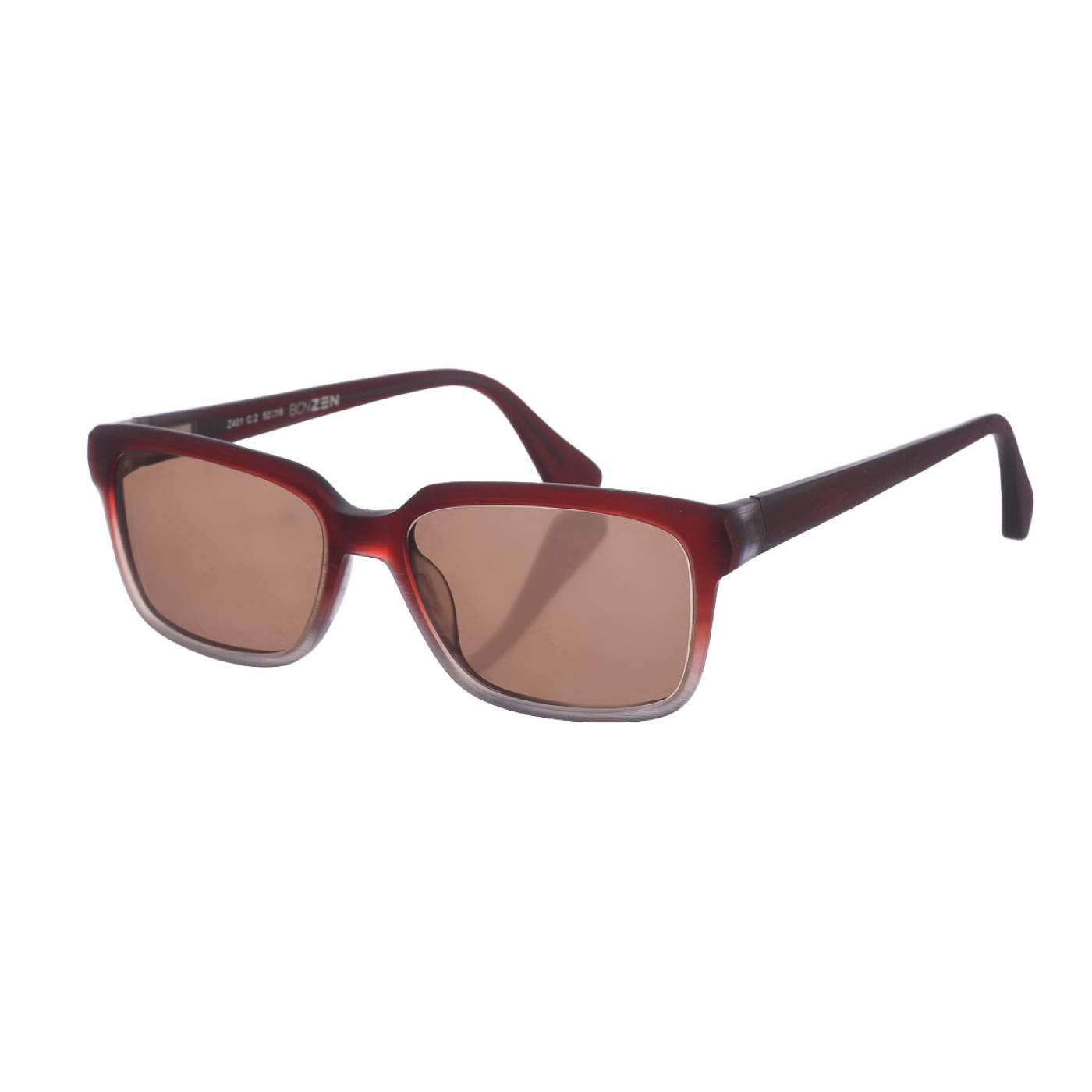 Zen Unisex Z401 Square Shape Acetate Sunglasses - Multicolour - One Size