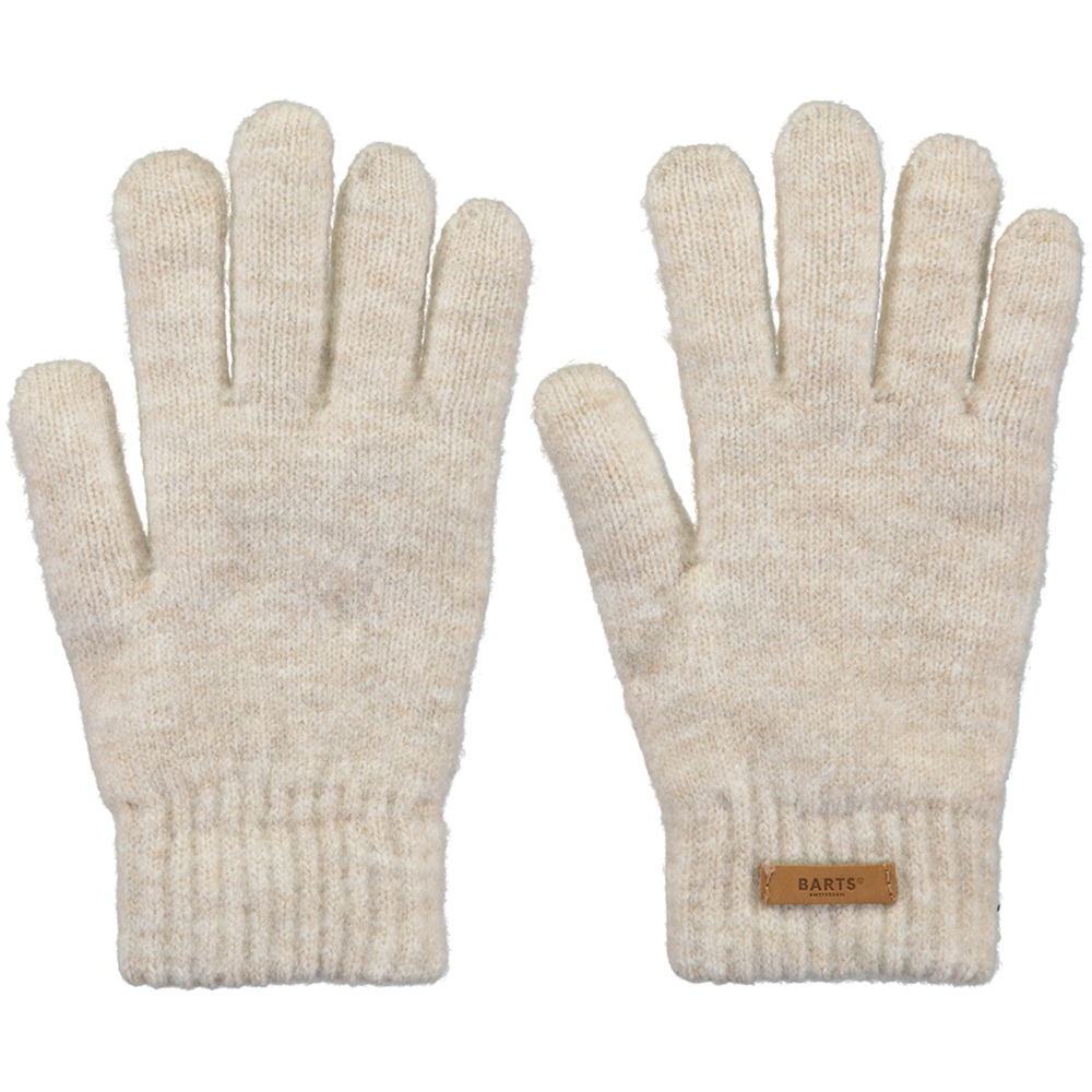 Barts Womens Witzia Super Soft Warm Knit Winter Gloves - White material_Acrylic - One Size