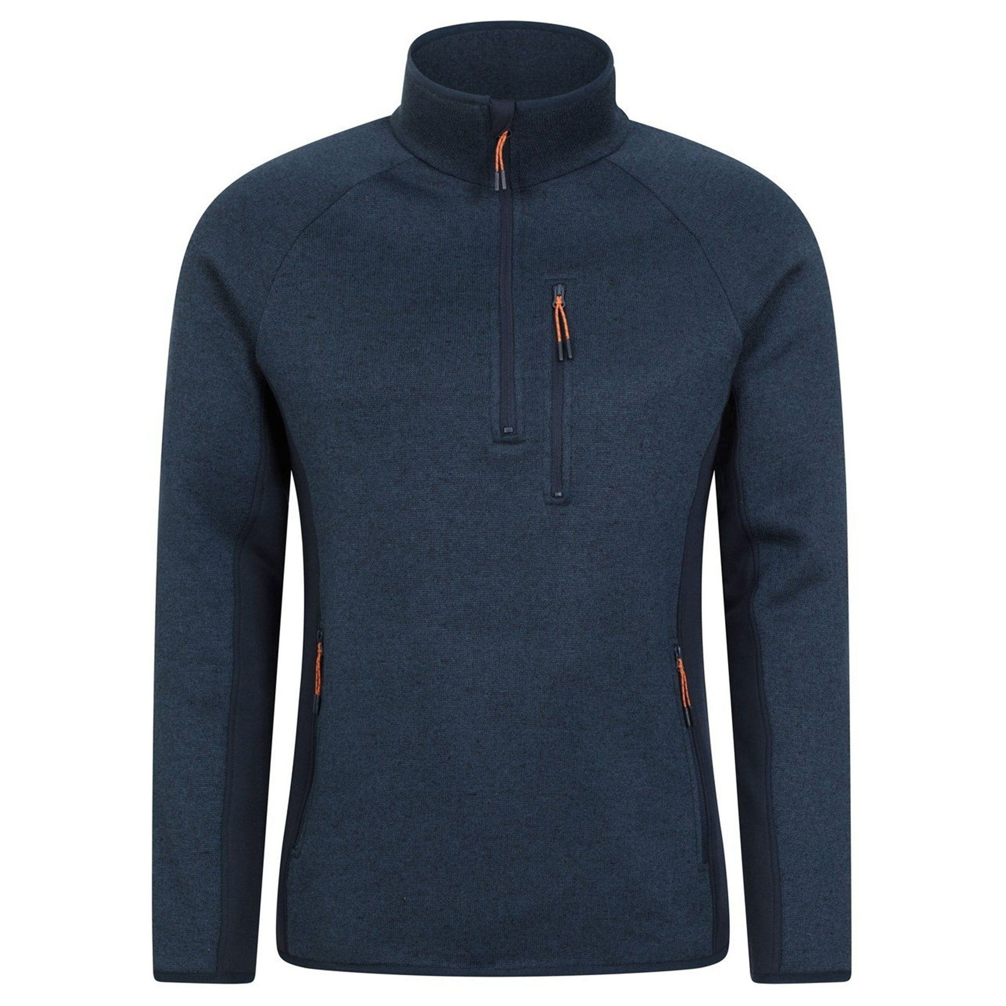 Mountain Warehouse Mens Treston Fleece Top (Navy) - Size X-Small