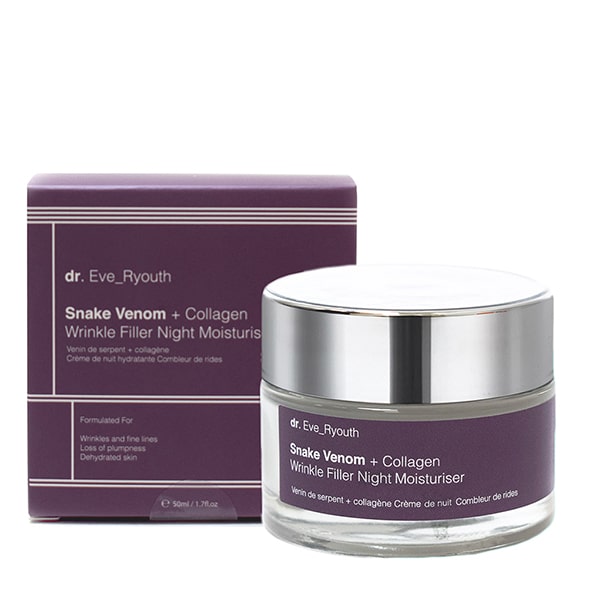 Dr. Eve_Ryouth Unisex Snake Venom + Collagen Wrinkle Filler Night Moisturiser 50ml - NA - One Size