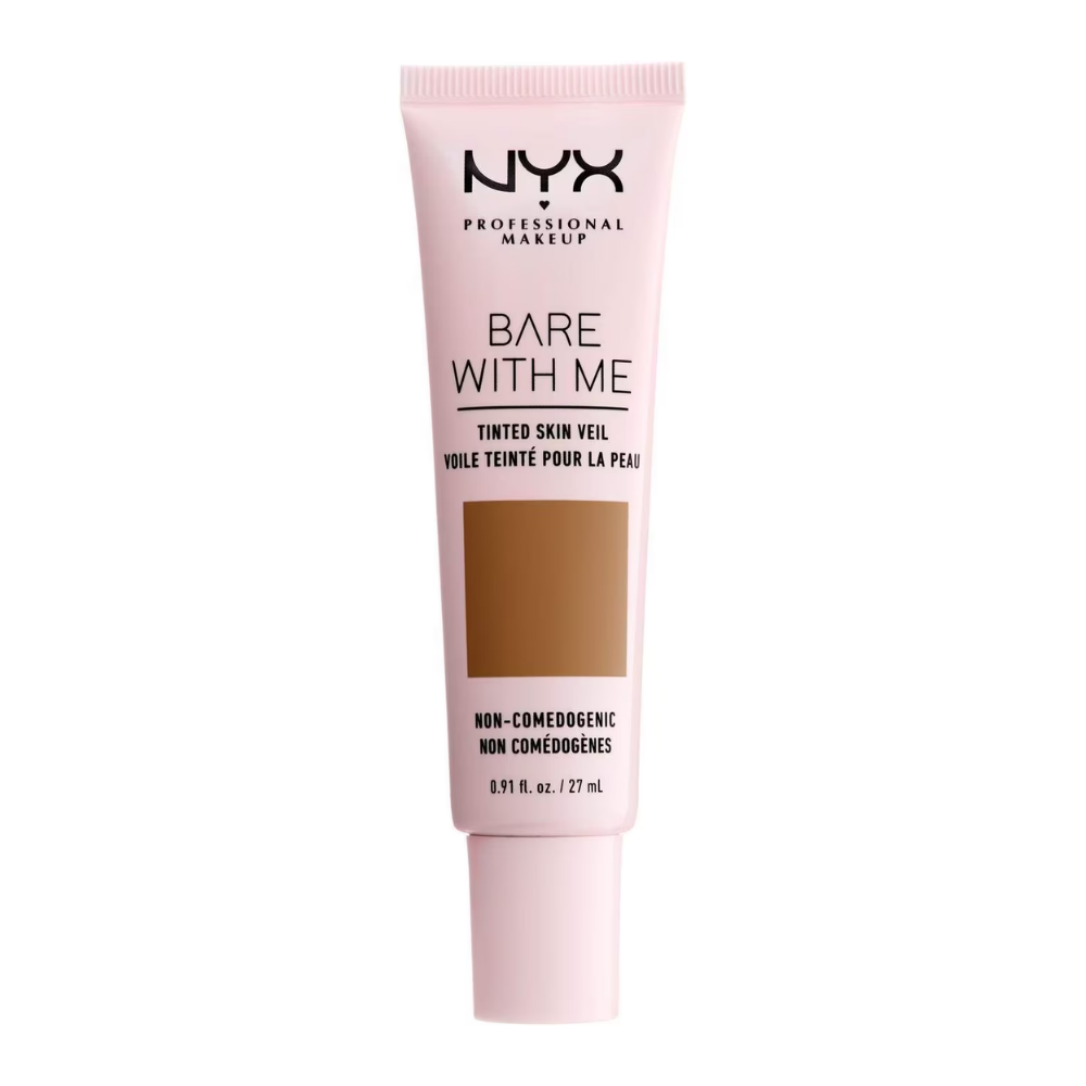 NYX Womens Professional Makeup Bare With Me Tinted Skin Veil 27ml - 07 Cinnamon Mahogany - One Size