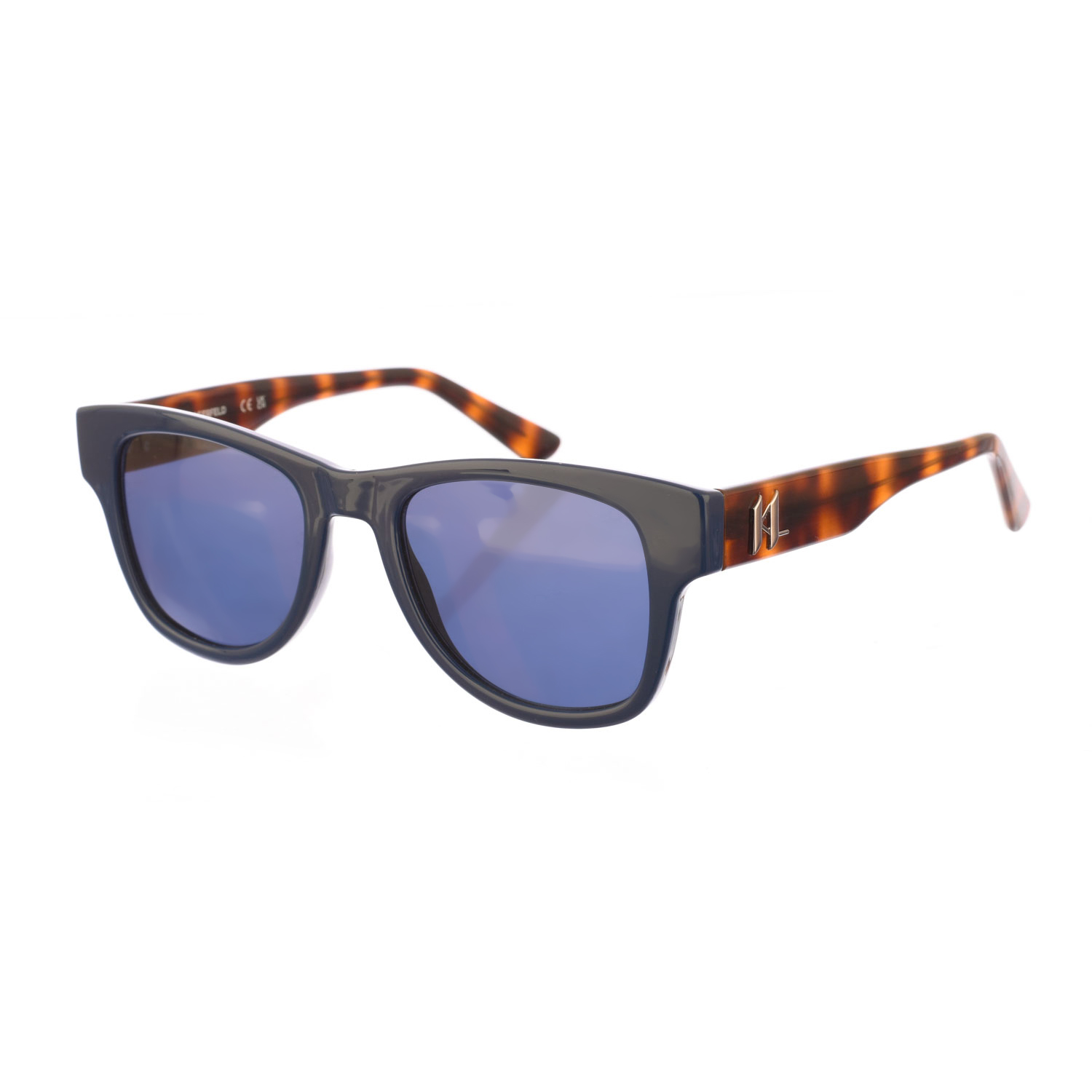 Karl Lagerfeld KL6088S Mens oval-shaped acetate sunglasses - Blue - One Size