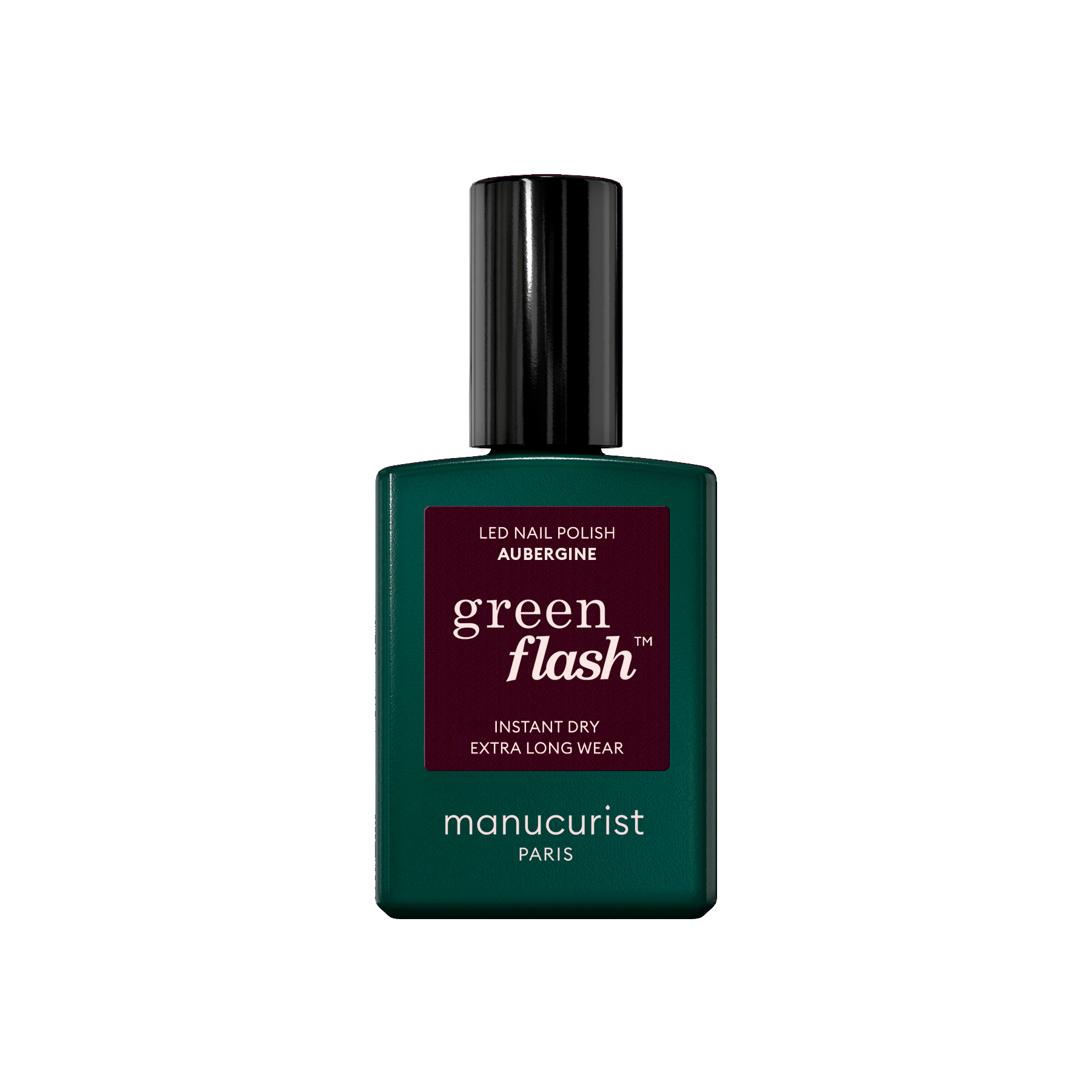 Manucurist Unisex -GREEN FLASH - AUBERGINE - Nail polish - One Size