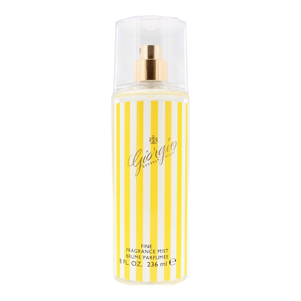 Giorgio Bev Hills Womens Beverly Yellow Fragrance Mist 236ml - Orange - One Size