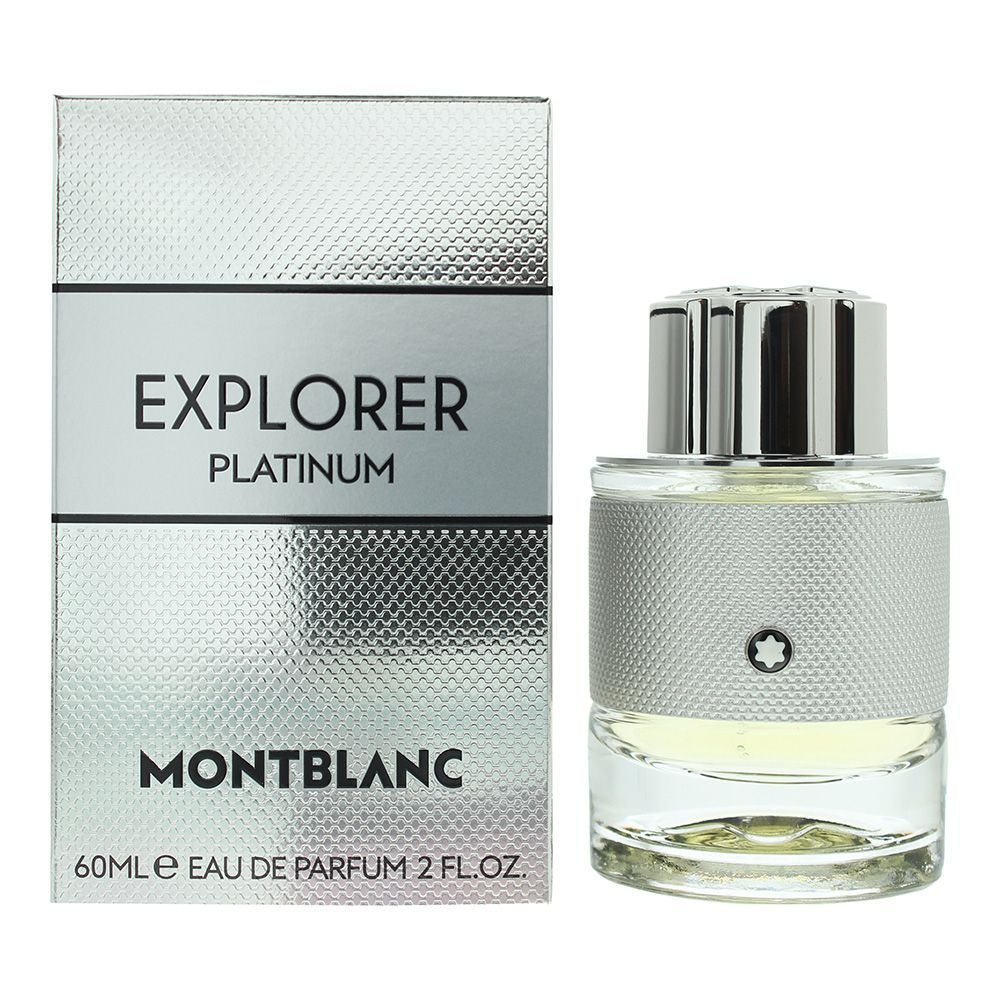 Montblanc Mens Explorer Platinum Eau De Parfum 60ml - One Size