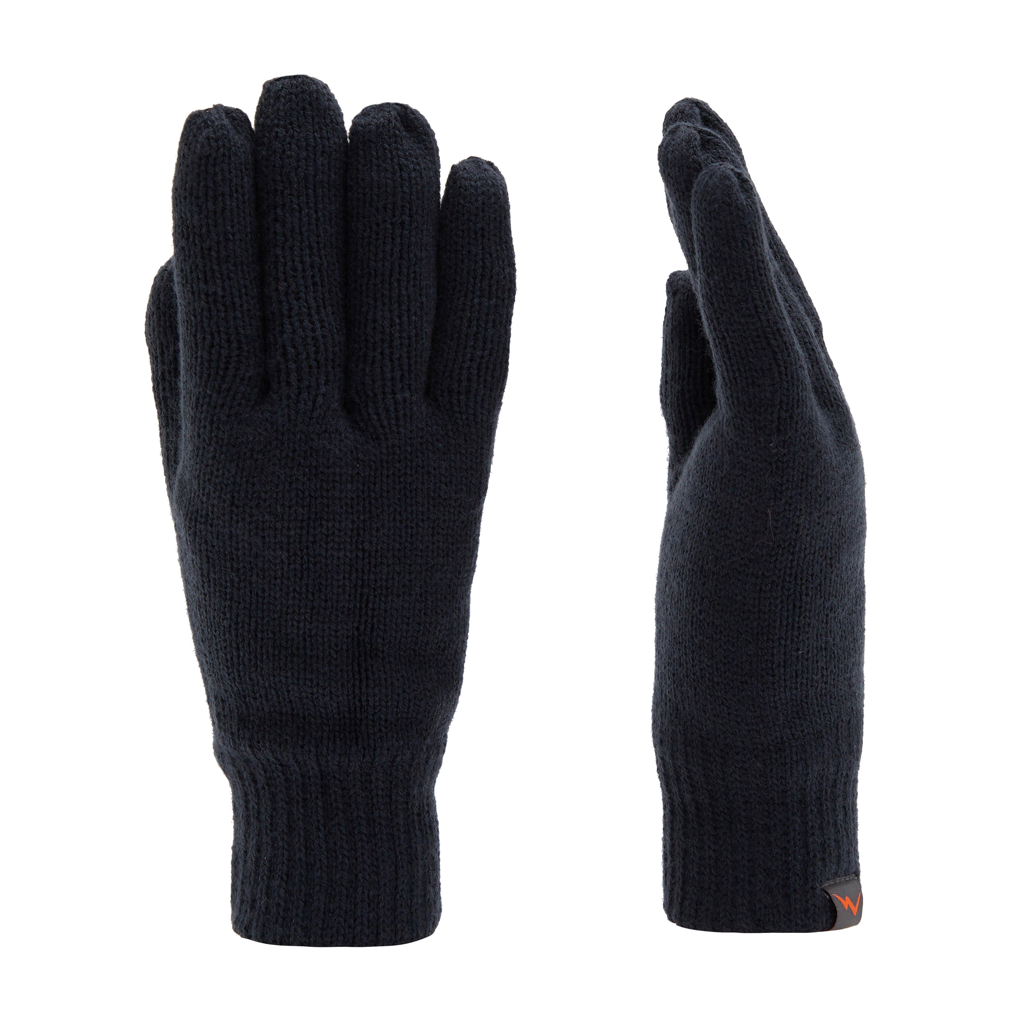 Peter Storm WoMens Winter Thermal Gloves - Black - Size Medium