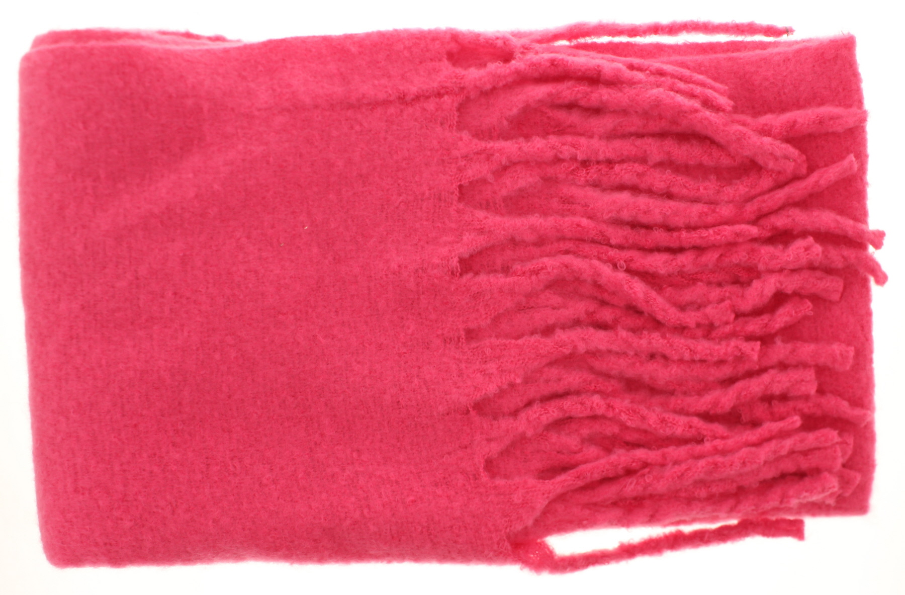 Wynsors Unisex Womens Oversized Fluffy Scarves pink Textile - One Size