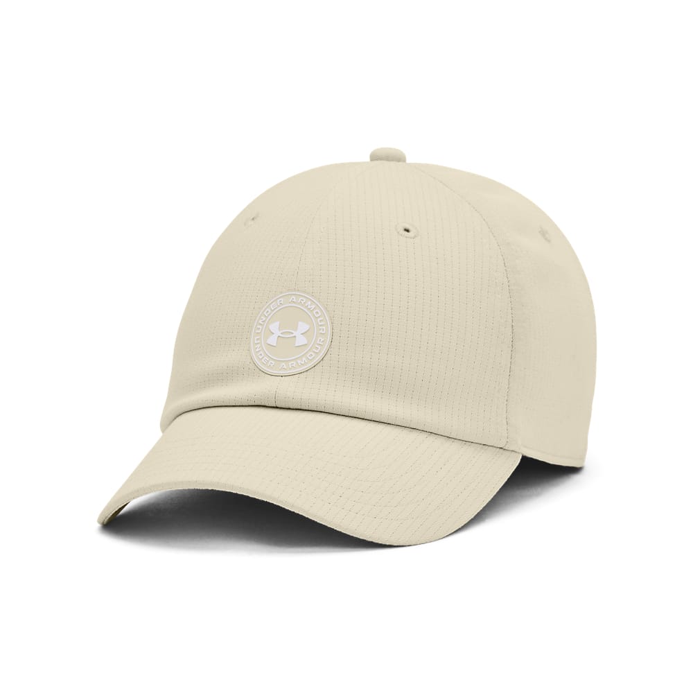 Under Armour Unisex Accessories Isochill Armourvent Cap in Cream - Size Medium/Large