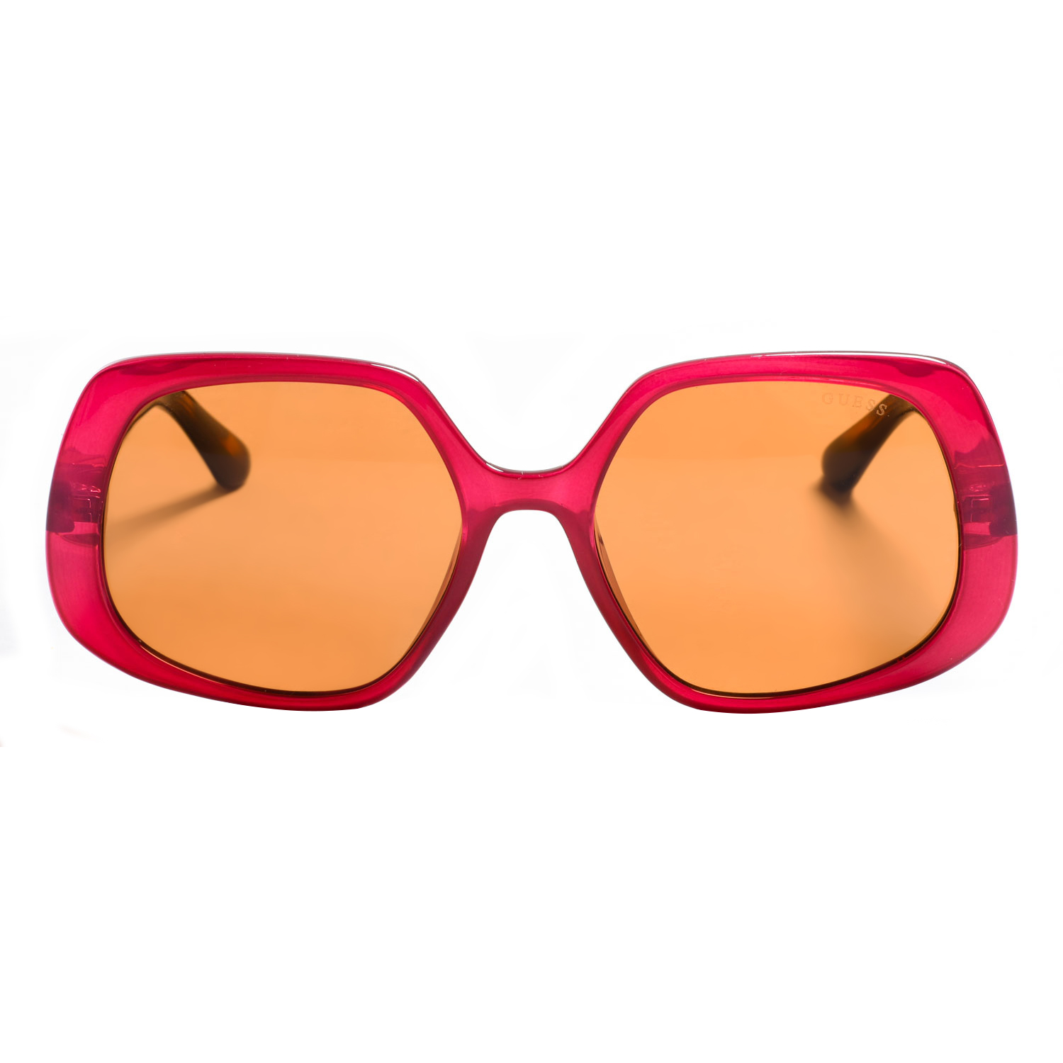 Guess Womenss acetate sunglasses with square shape GU7862 - Bordo - One Size