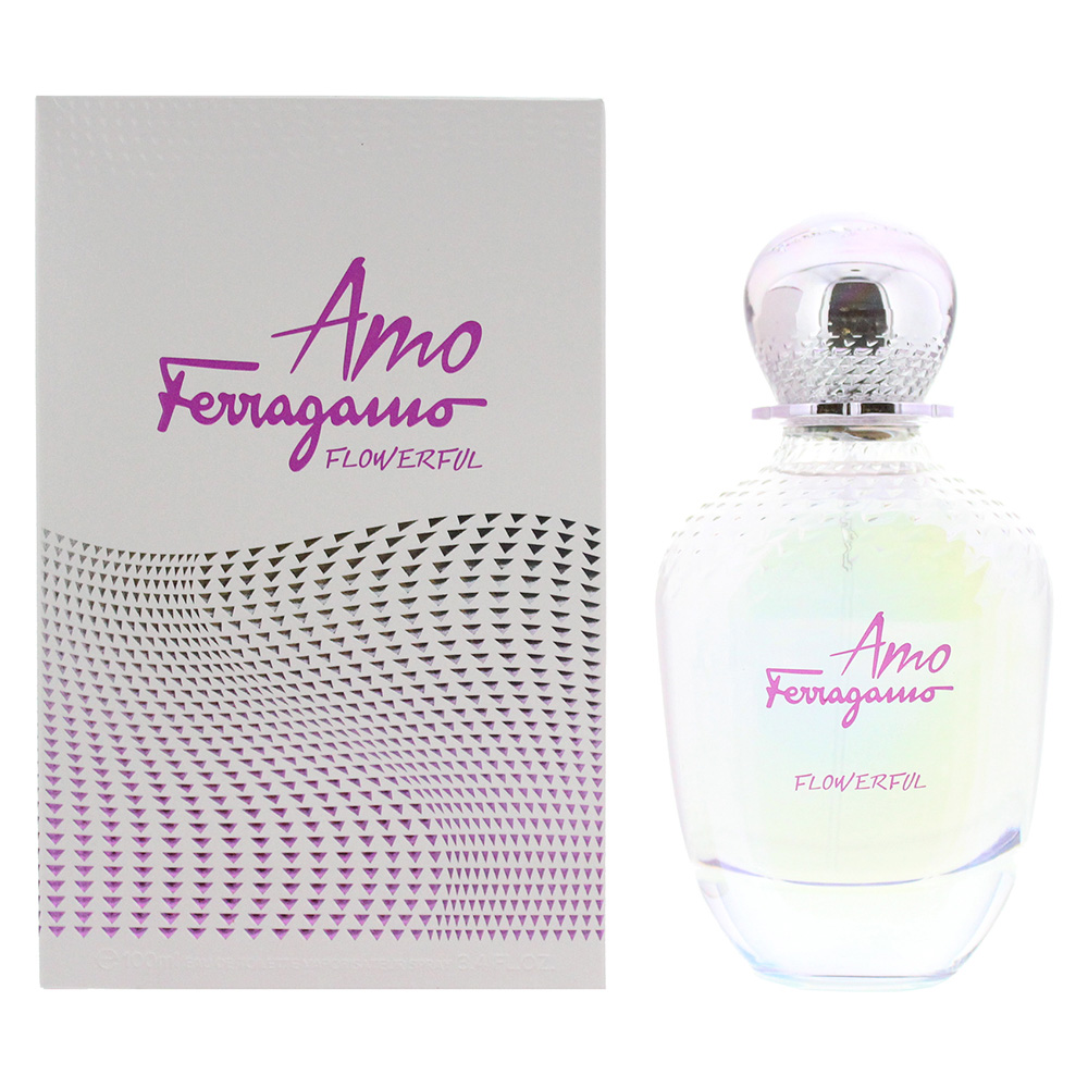 Salvatore Ferragamo Womens Amo Flowerful Eau de Toilette 100ml Spray - Black - One Size