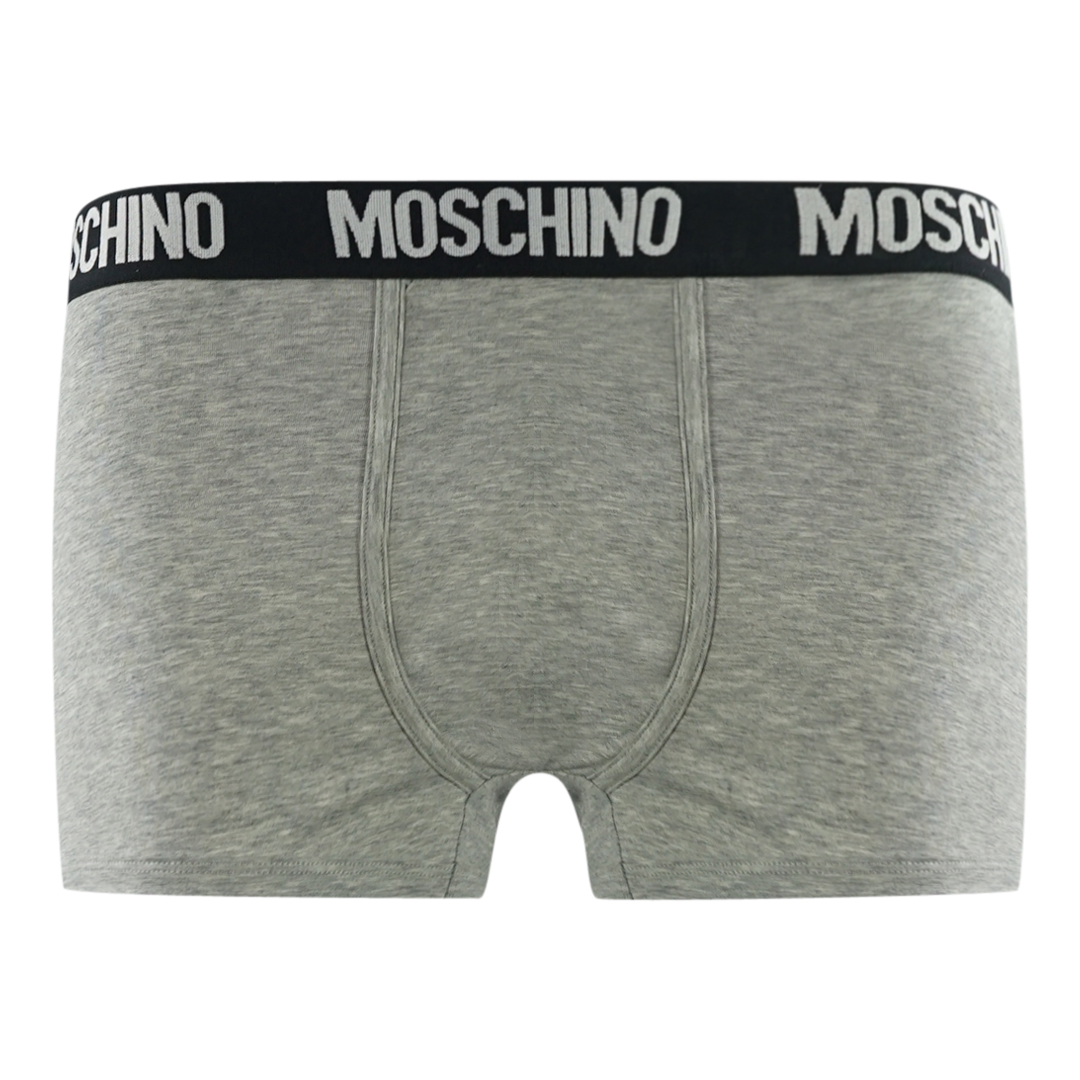 Moschino Mens Grey Boxer Shorts - Size Small