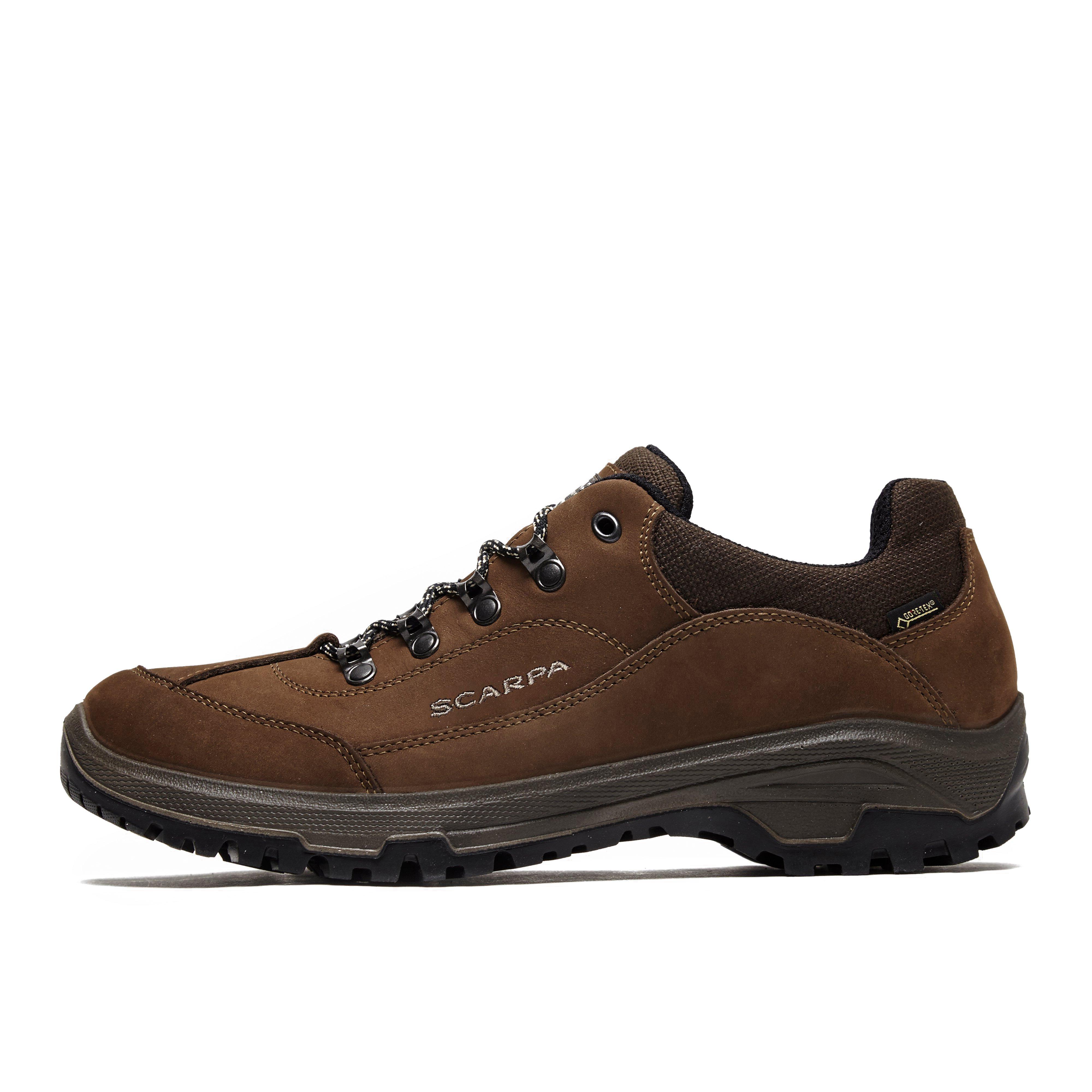 Scarpa Mens Cyrus GORE-TEX Walking Shoes - Brown - Size UK 8