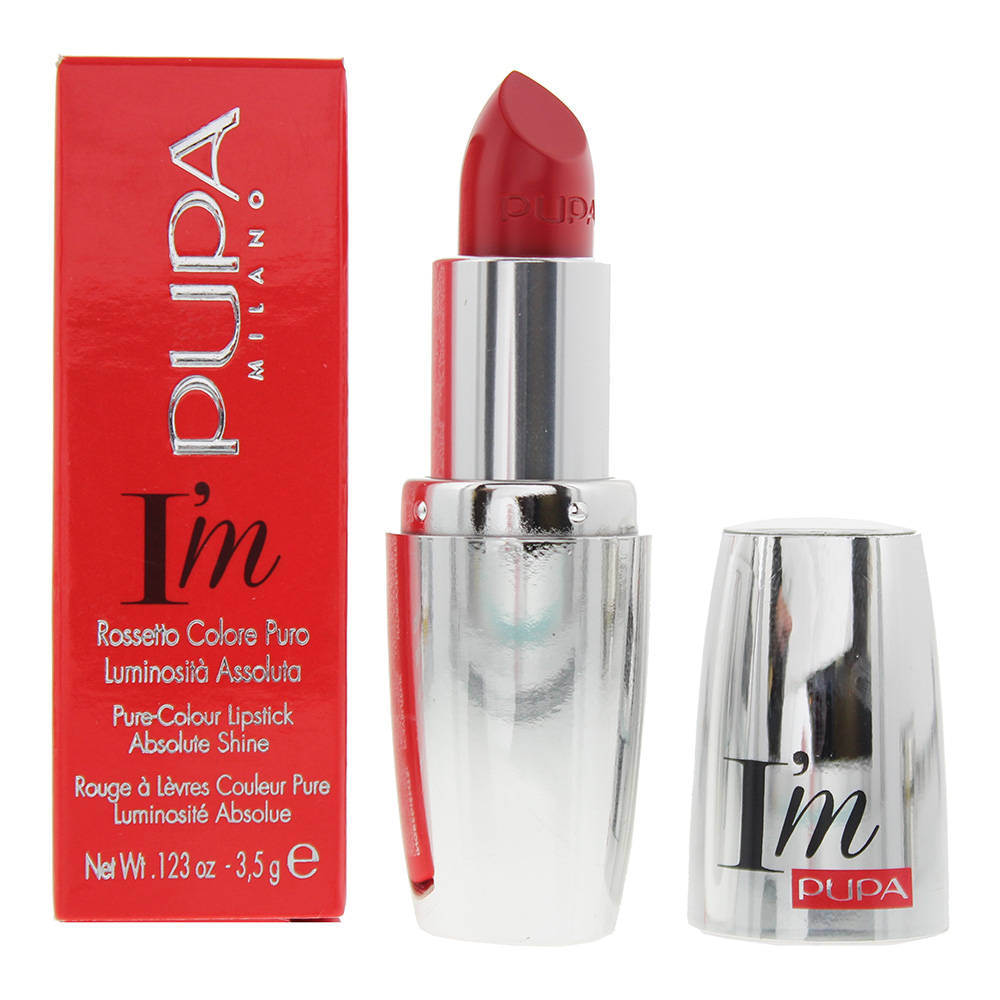 Pupa Womens I'm Pure-Colour 303 Flamboyant Orange Lipstick 3.5g - One Size