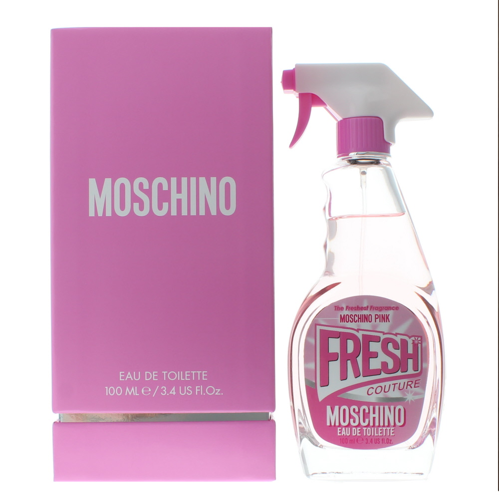 Moschino Womens Pink Fresh Couture Eau de Toilette 100ml Spray For Her - One Size