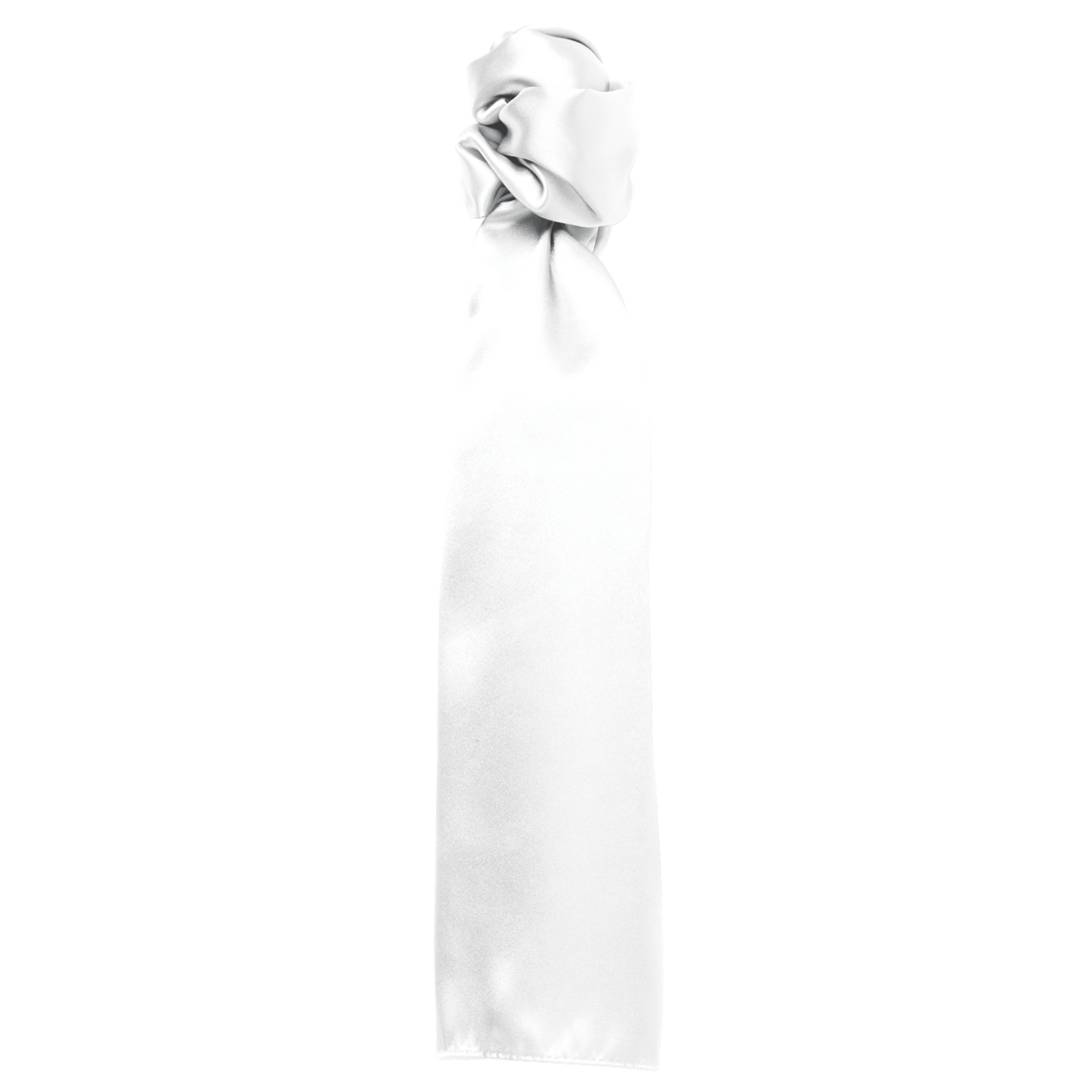 Premier Scarf - Ladies/Womens Plain Business (White) - One Size