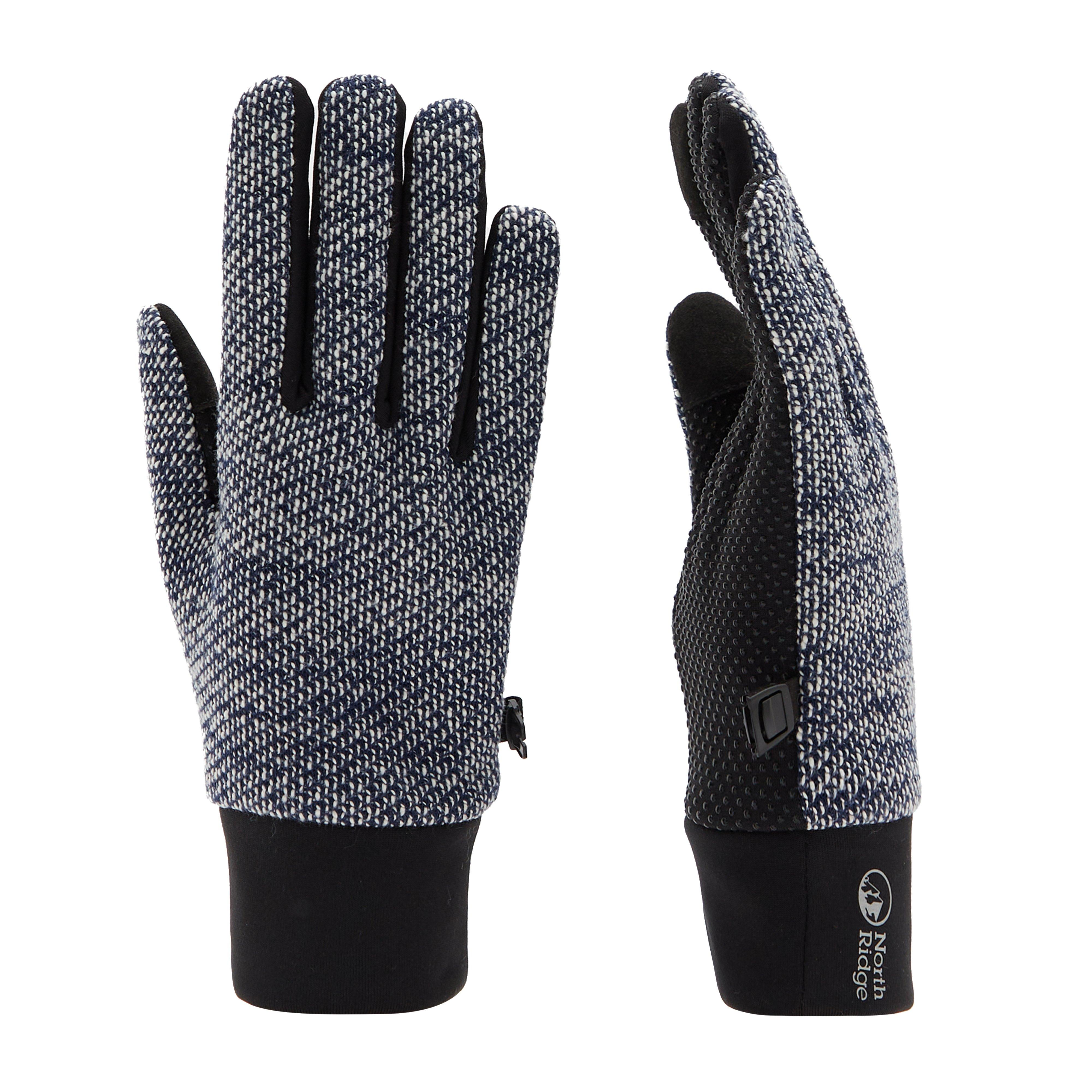 North Ridge WoMens Coast Gloves - Navy - Size Small/Medium