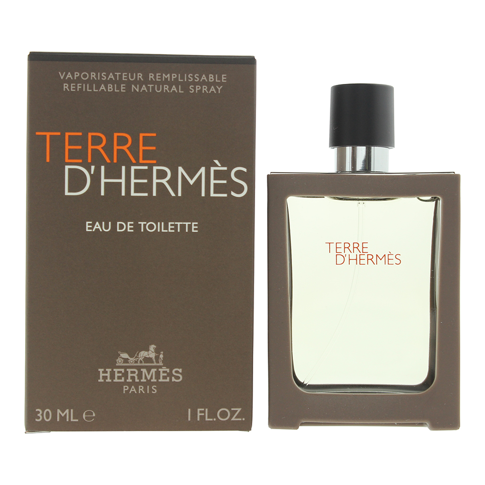 Hermes Mens Hermès Terre D'hermès Refillable Eau de Toilette 30ml - One Size