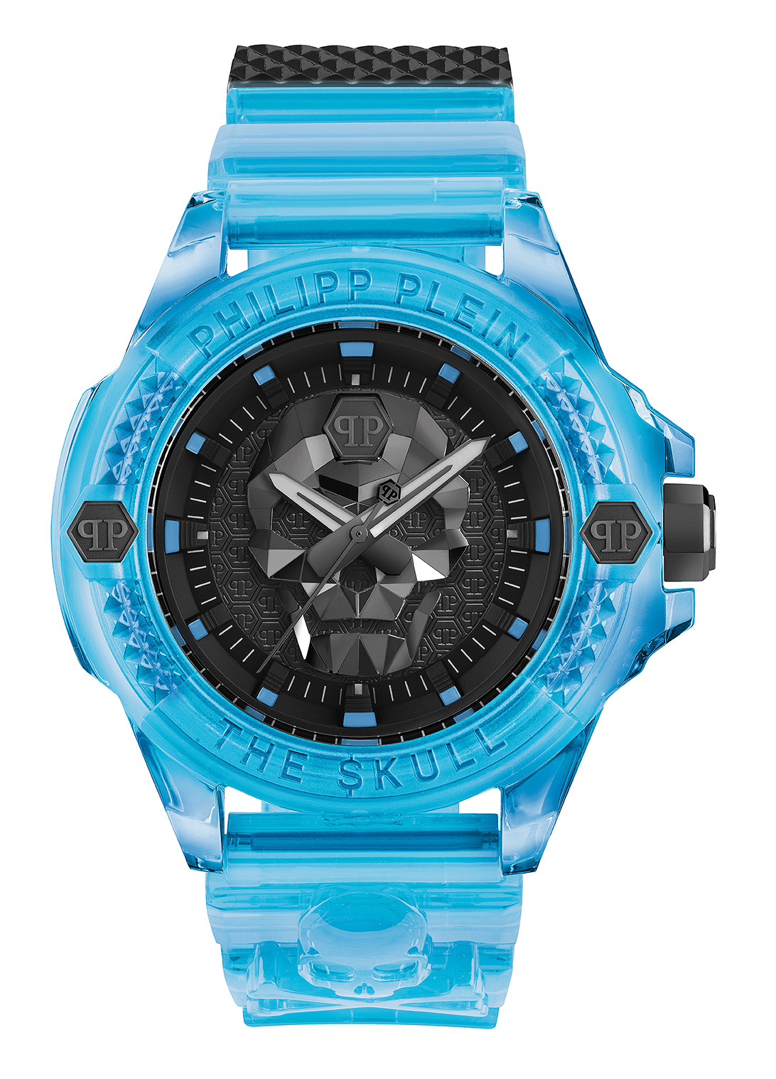 Philipp Plein The $kull Scuba Duba Edition Mens Blue Watch PWWAA0724 - One Size