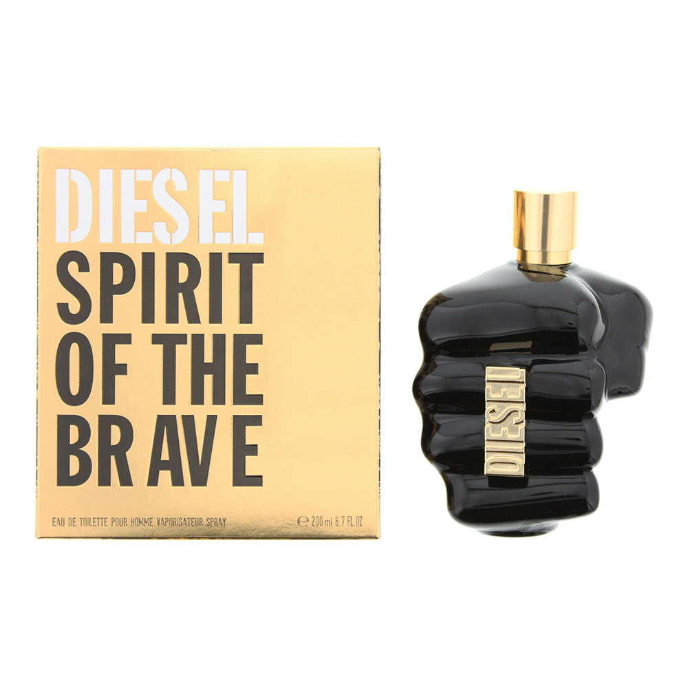 Diesel Mens Spirit Of The Brave Eau De Toilette 200ml - One Size