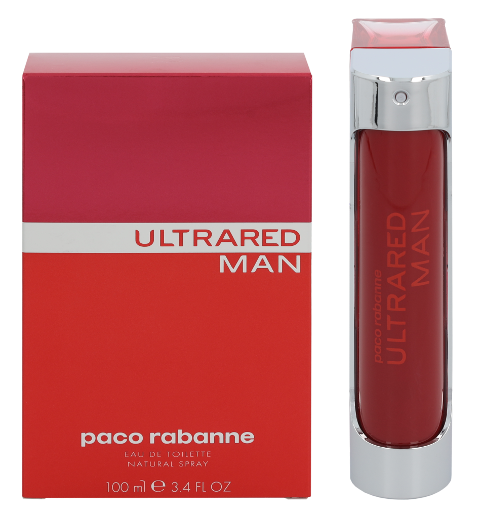 Paco Rabanne Mens Ultrared Man Eau De Toilette 100ml - NA - One Size