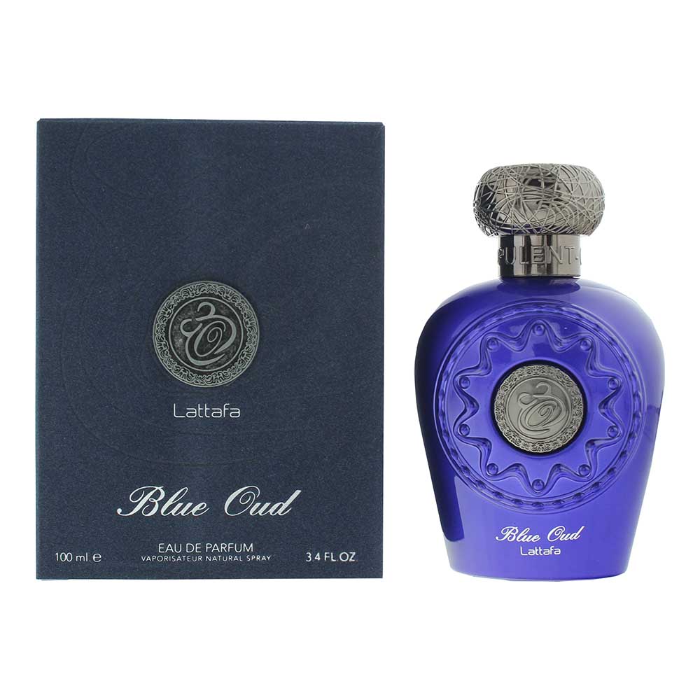 Lattafa Unisex Blue Oud Eau de Parfum 100ml - One Size