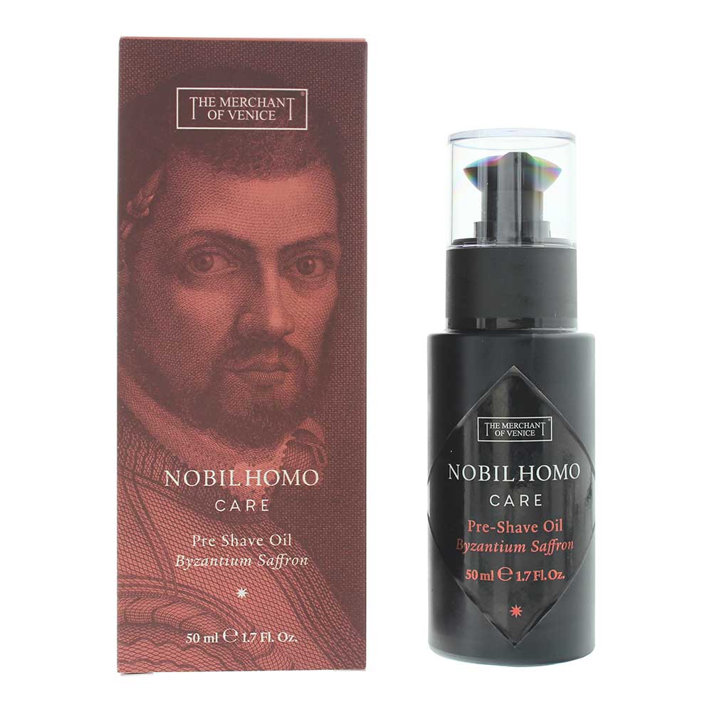 The Merchant of Venice Mens Nobil Homo Care Byzantium Saffron Pre-Shave Oil 50ml - One Size