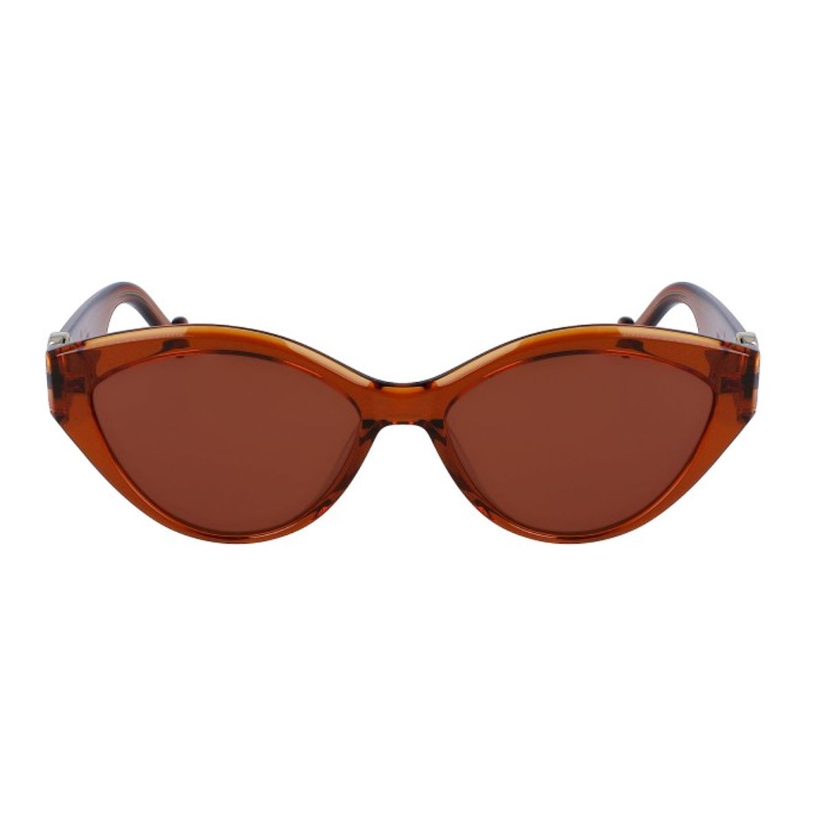 Liu Jo Womens Acetate sunglasses with oval shape LJ767SR women - Brown - One Size