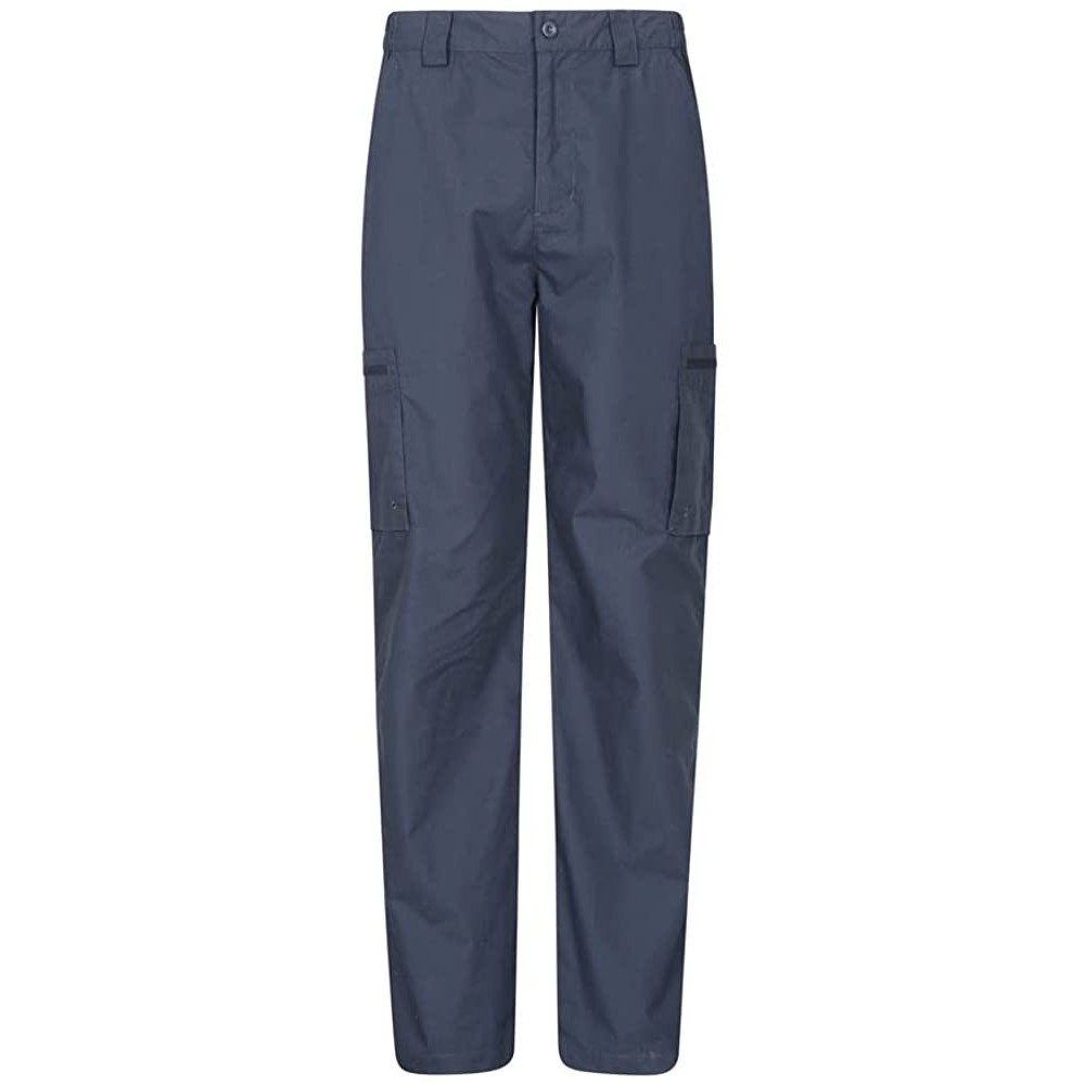 Mountain Warehouse Mens Trek II Cargo Trousers (Blue) - Size 36 Regular