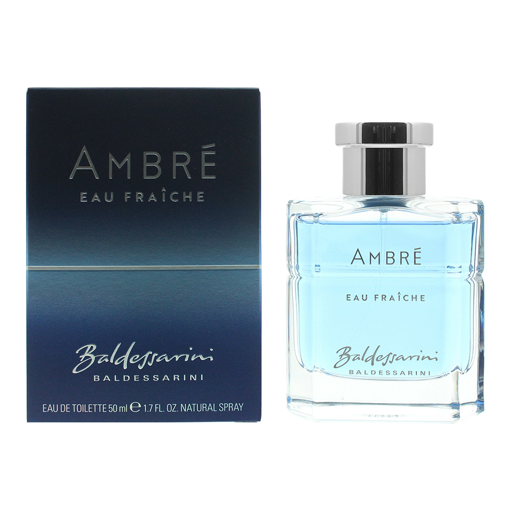 Baldessarini Mens Ambre Eau Fraiche Eau de Toilette 50ml Spray - Apple - One Size