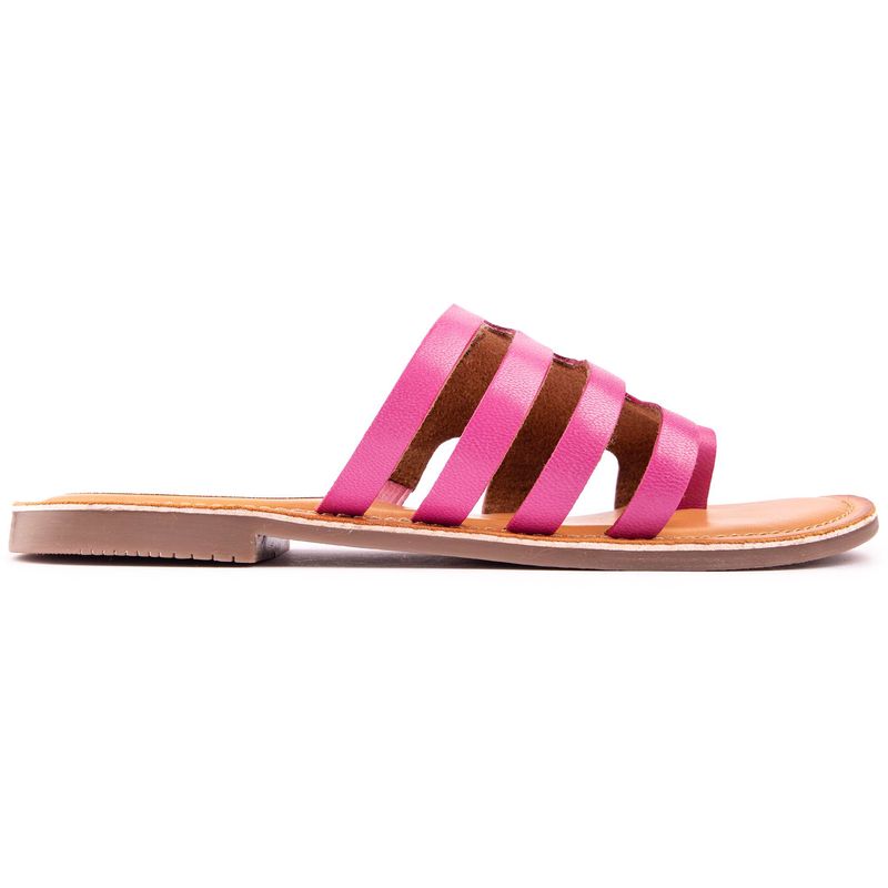 Solesister Womens Jacki Sandals - Pink - Size UK 3