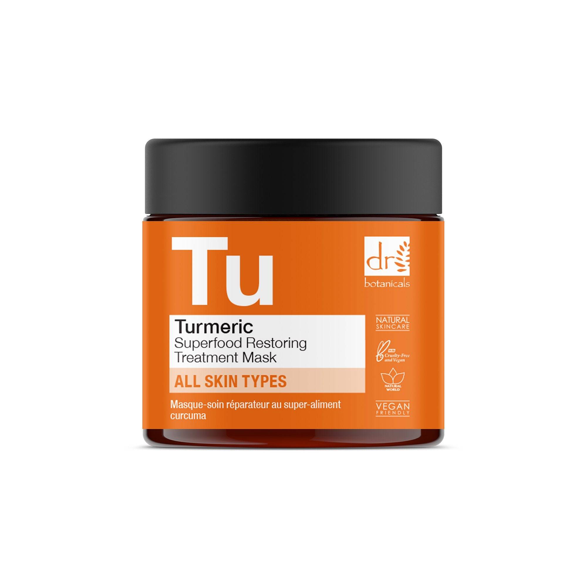 Dr Botanicals Unisex Turmeric Superfood Restoring Treatment Mask 60ml - One Size