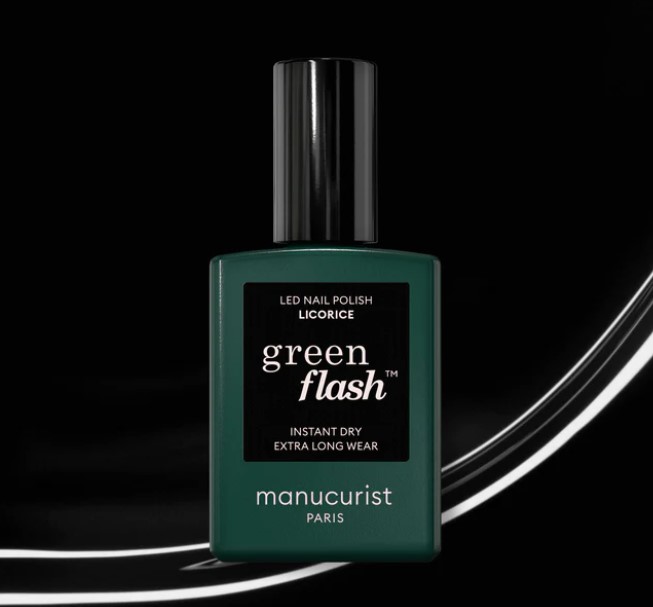 Manucurist Unisex -GREEN FLASH - LICORICE - Nail polish - One Size