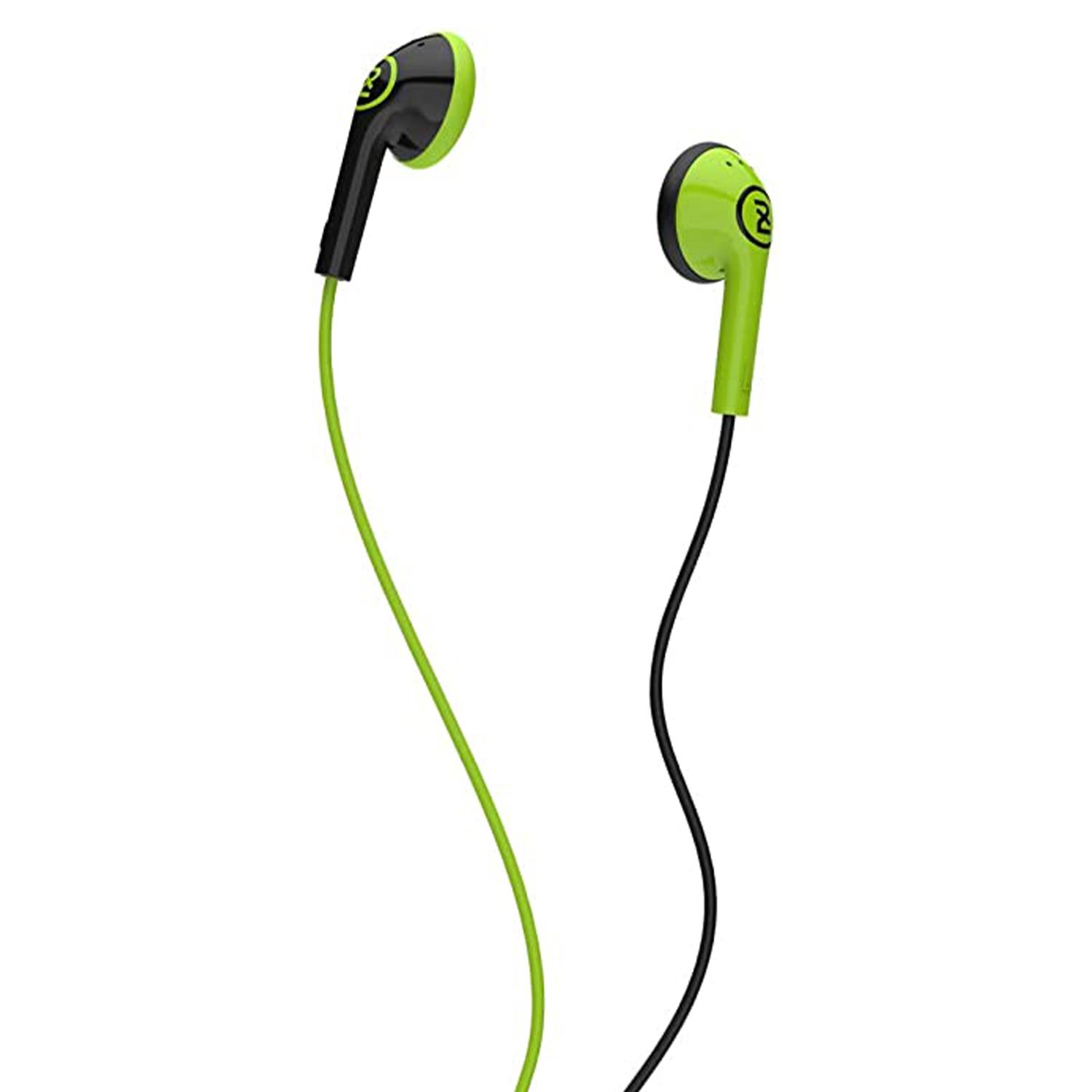 Aquarius 2XL Offset 3.5mm jack In-Ear Headphone Hands-Free, Green - One Size