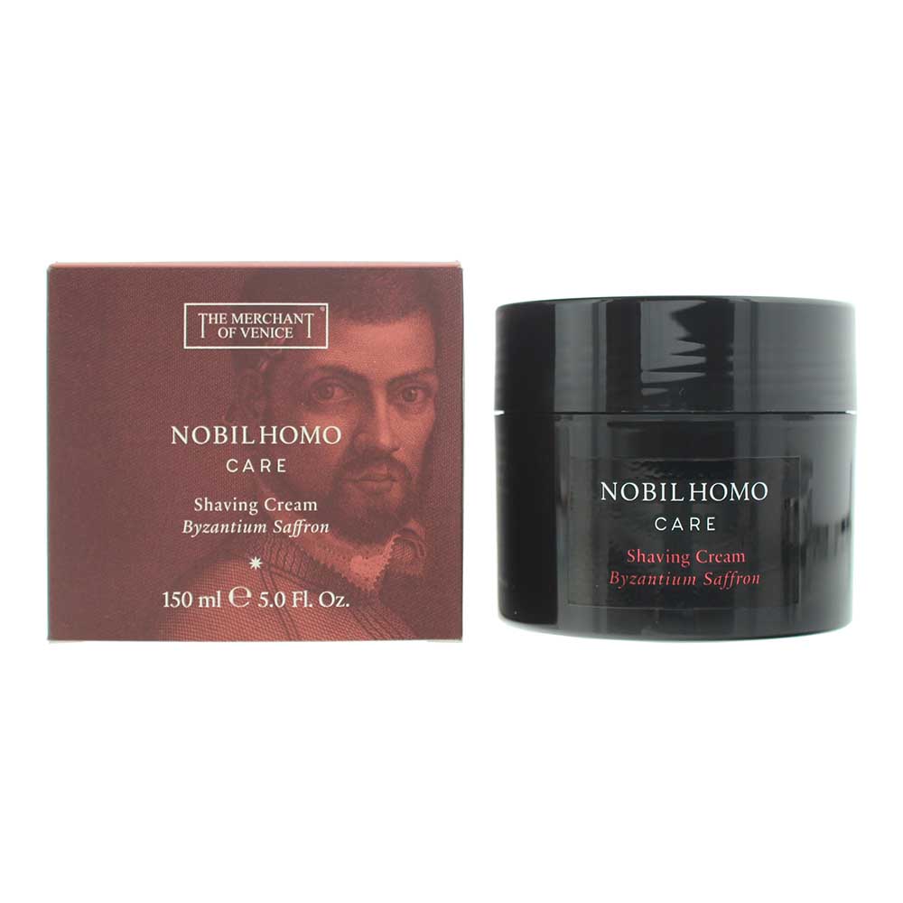 The Merchant of Venice Mens Nobil Homo Care Byzantium Saffron Shaving Cream 150ml - One Size