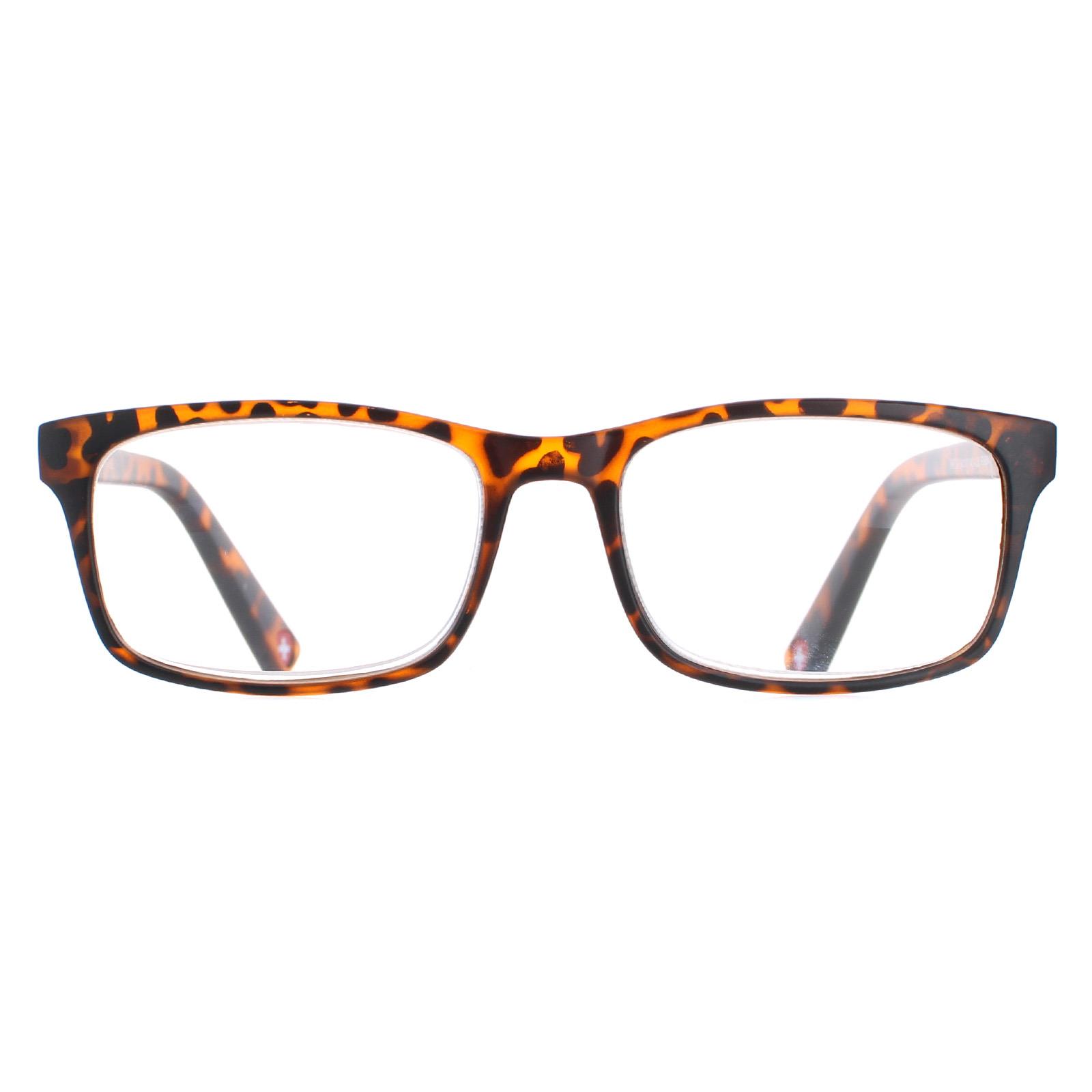 Montana Rectangle Unisex Turtle Glasses - Brown - One Size