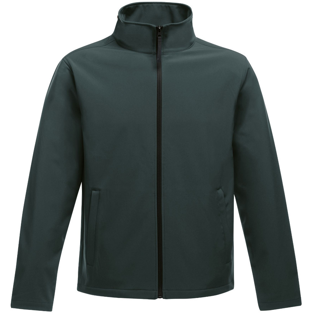 Regatta Mens Ablaze Printable Softshell Workwear Jacket - Green - Size Large