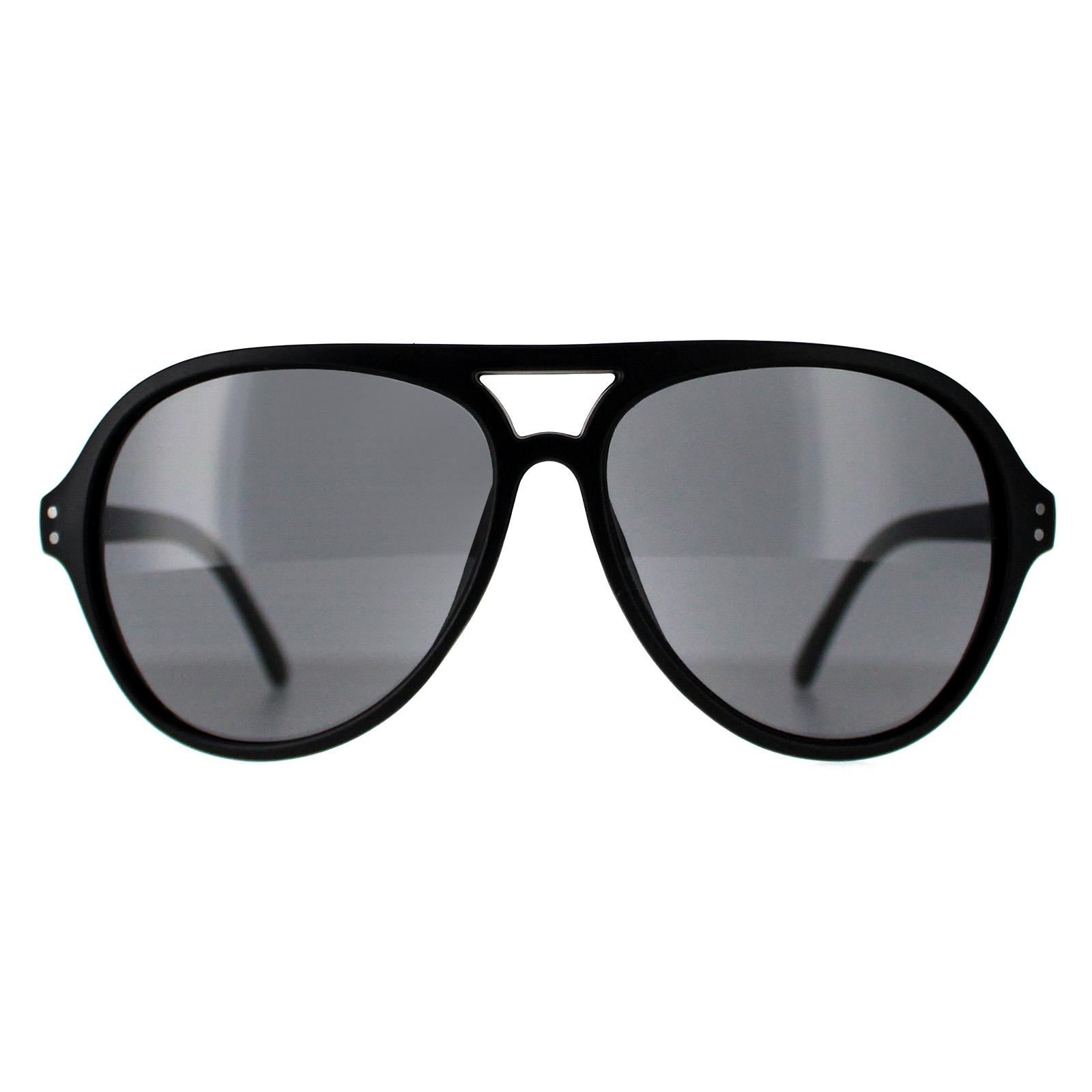 Calvin Klein Aviator Mens Matte Black Grey CK19532S - One Size