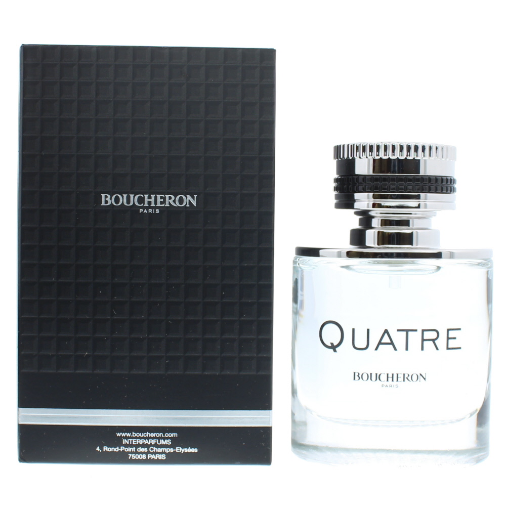 Boucheron Mens Quatre Pour Homme Eau de Toilette 50ml Spray - One Size