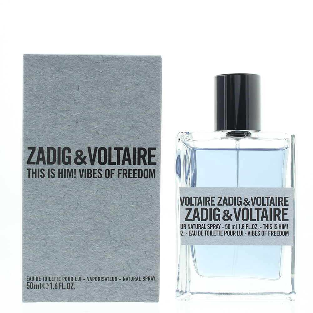 Zadig&Voltaire Mens Zadig & Voltaire This Is Him! Vibes Of Freedom Eau De Toilette 50ml - One Size