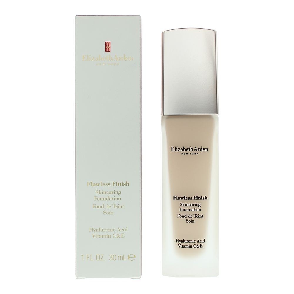 Elizabeth Arden Womens Flawless Finish Skincaring 110N Very Fair Neutral Foundation 30ml - NA - One Size