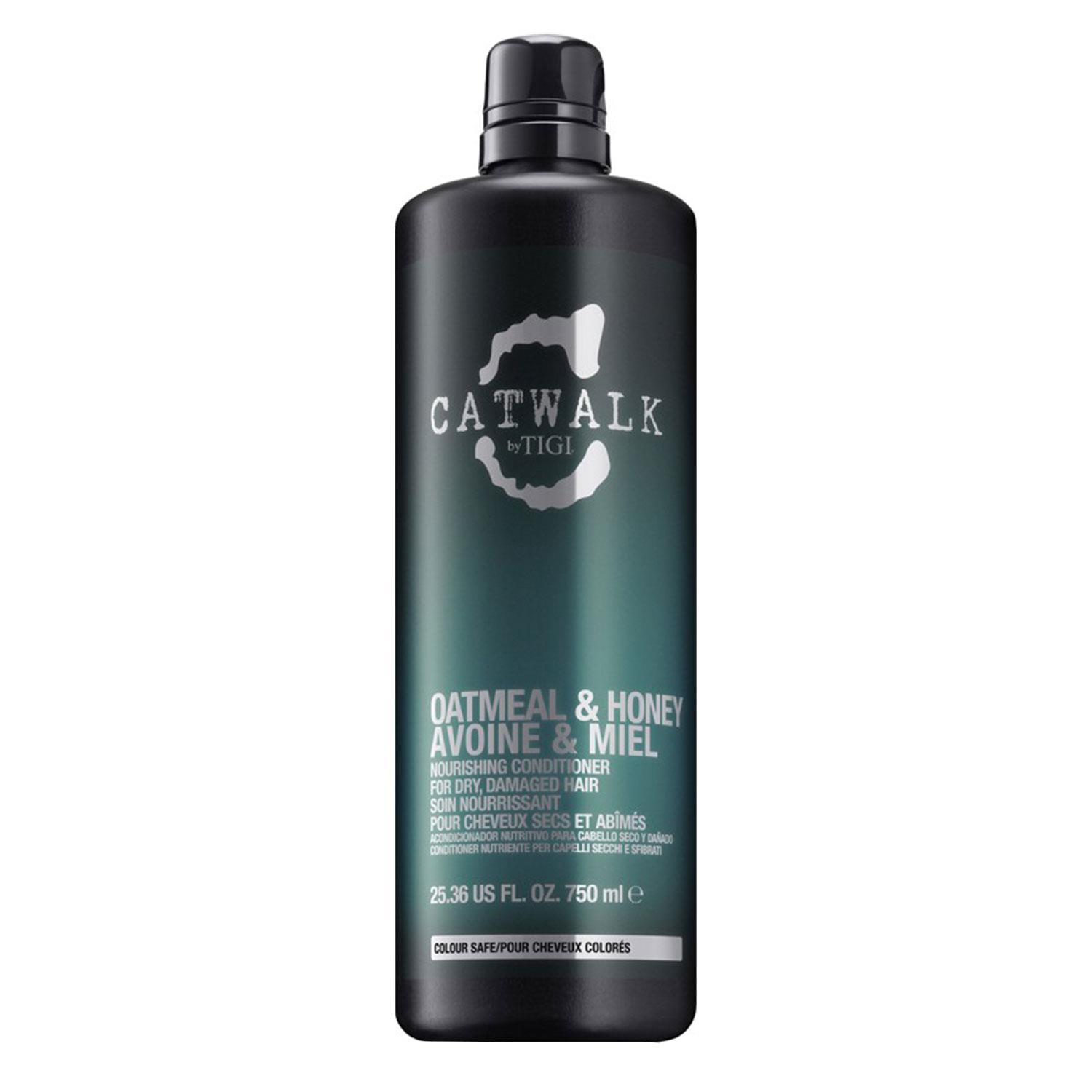 Tigi Unisex Catwalk by Oatmeal & Honey Nourish Conditioner for Damaged Hair 750ml - NA - One Size