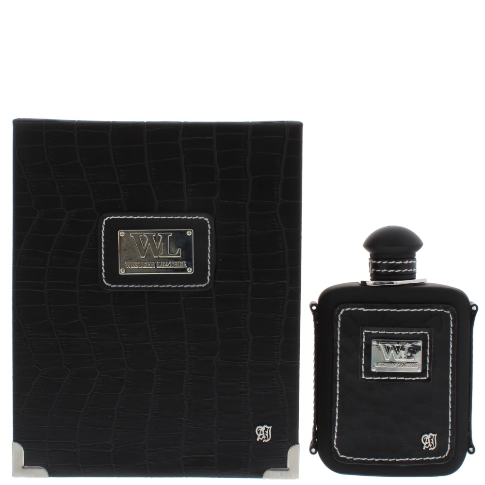 Alexandre.J Mens Alexandre. J Western Leather Black Eau de Parfum 100ml Spray - One Size