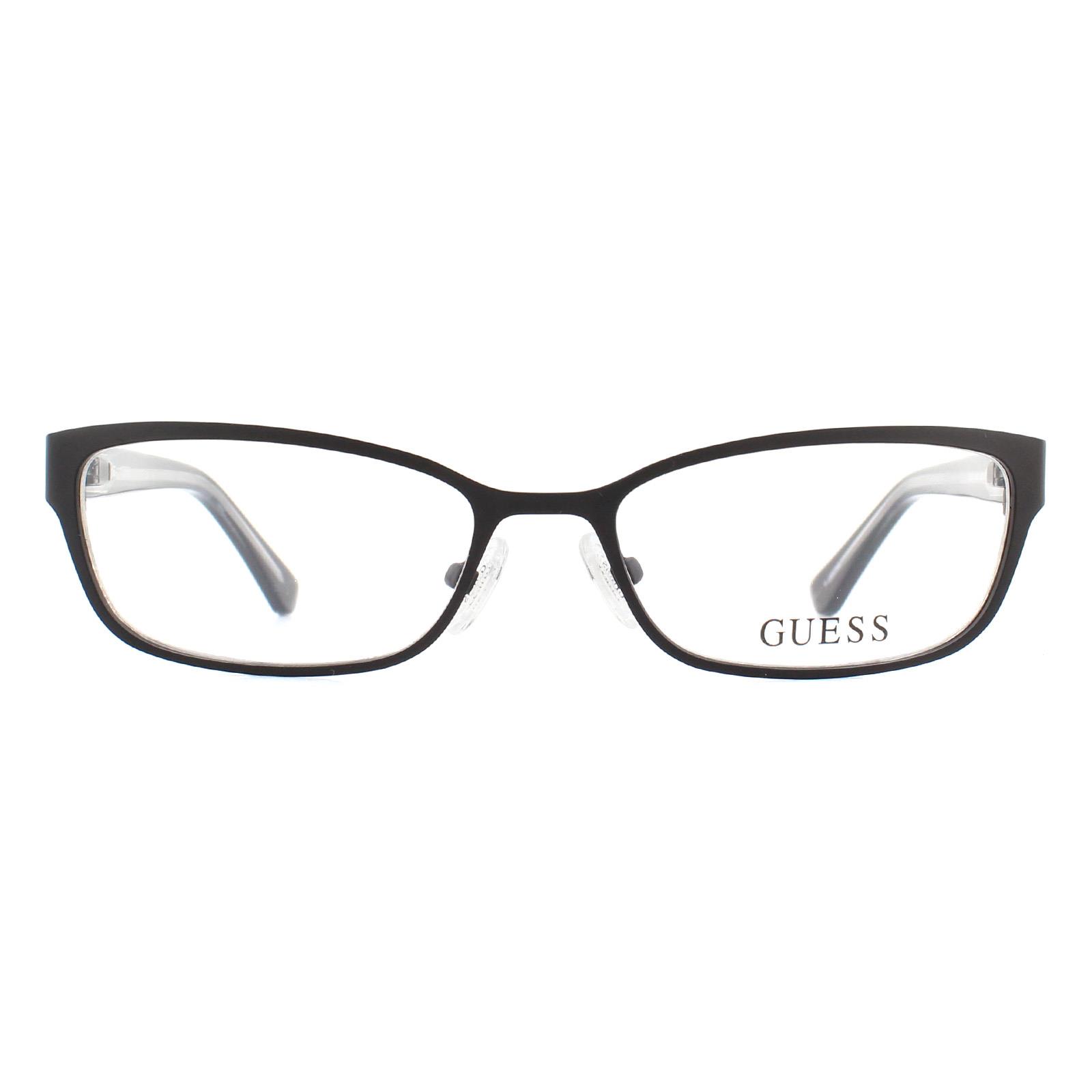 Guess Cats Eye Grey Womens Glasses Frames Metal - One Size