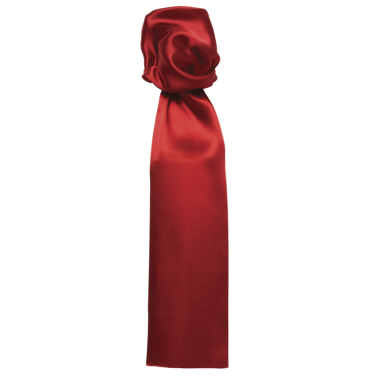 Premier Scarf - Ladies/Womens Plain Business (Red) - One Size