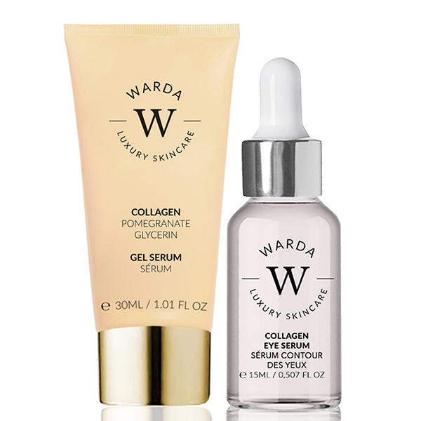 Warda Luxury skincare Unisex Skin Lifter Boost Collagen Eye Serum 15m +Skin Gel 30ml - NA - One Size