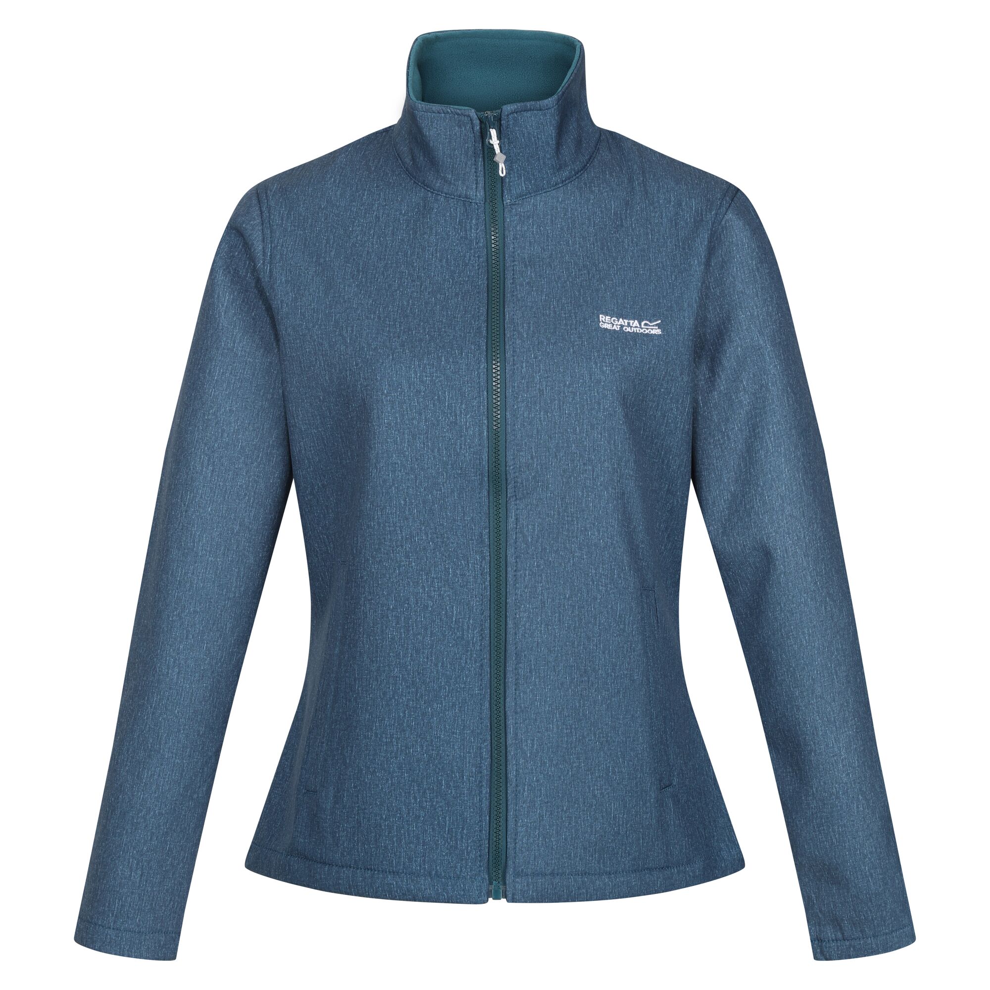 Regatta Dames/dames Connie V Softshell wandeljack (Reflecterend Meer Mergel)