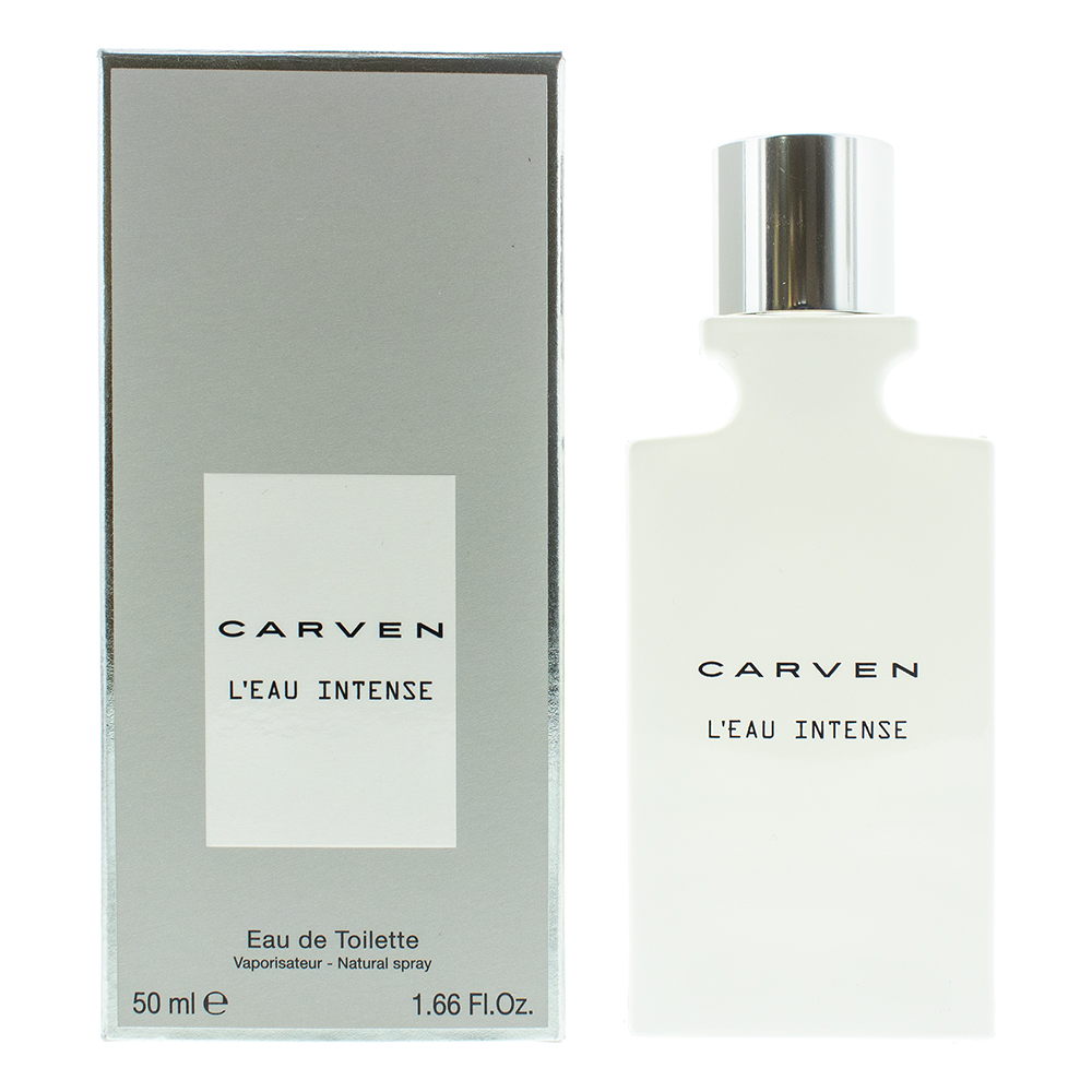 Carven Mens L'Eau Intense Eau de Toilette 50ml Spray For Him - NA - One Size