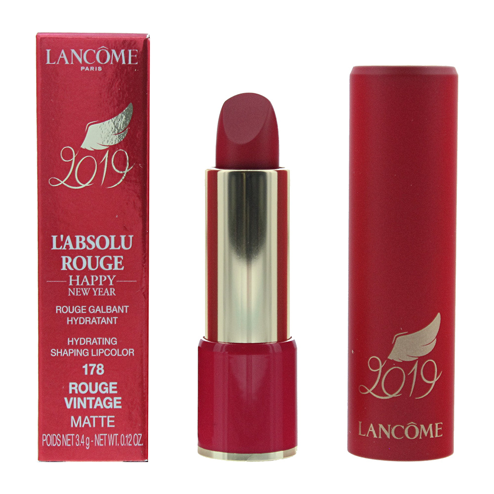 Lancome Unisex Lancôme L'absolu Rouge 2019 Edition #178 Vintage Lipstick 3.4g - NA - One Size